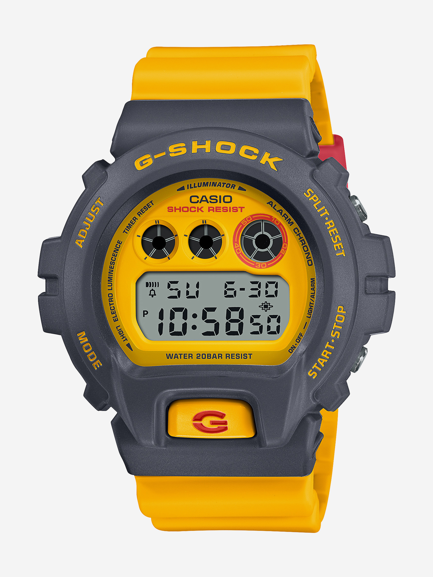 Изображение товара Спортивные часы CASIO G-SHOCK DW-6900Y-9E