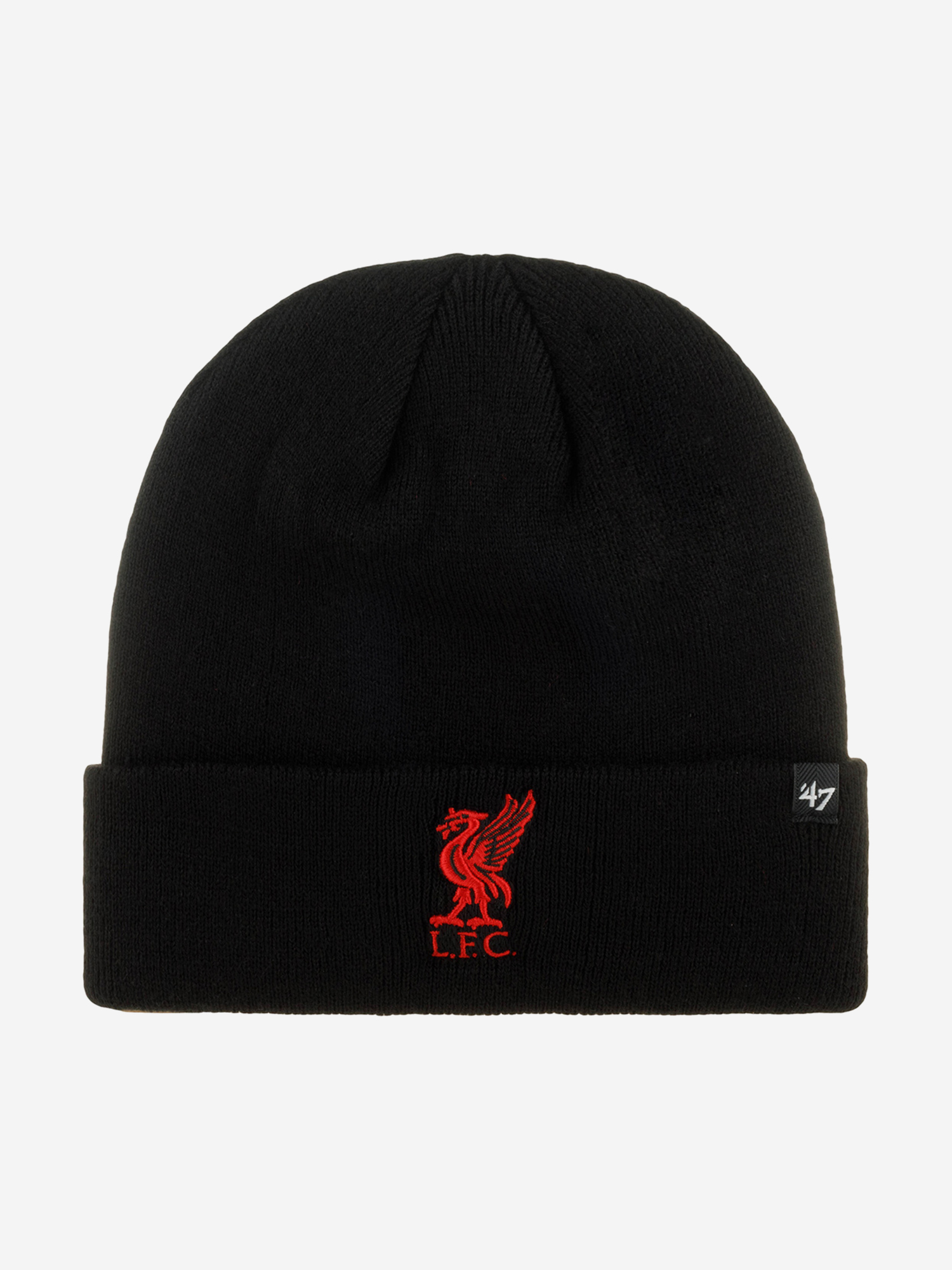  Шапка с отворотом 47 BRAND EPL-RKN04ACE-BK Liverpool FC EPL (черный), Черный