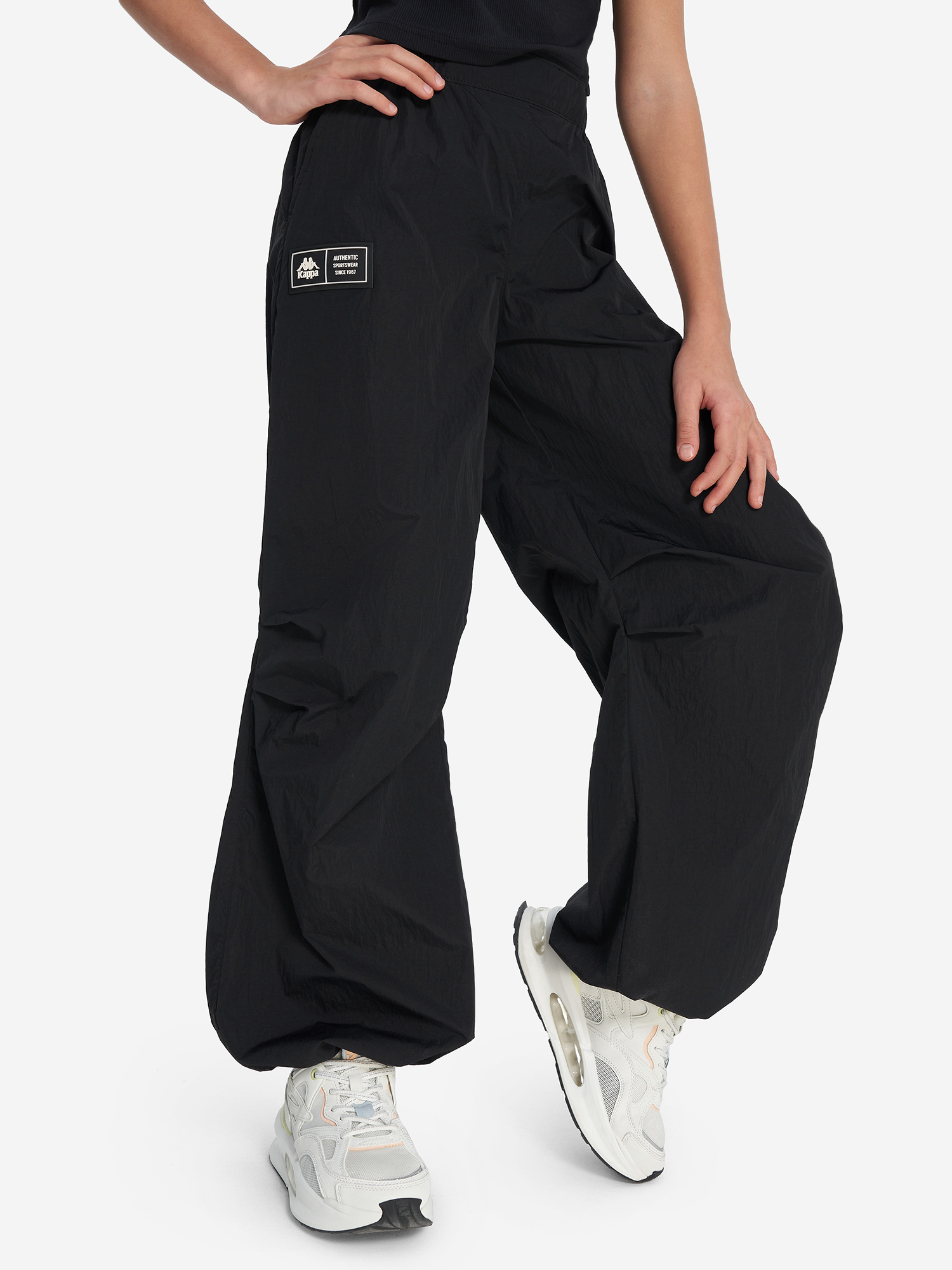 Брюки Kappa для девочек, черный, арт. 33605