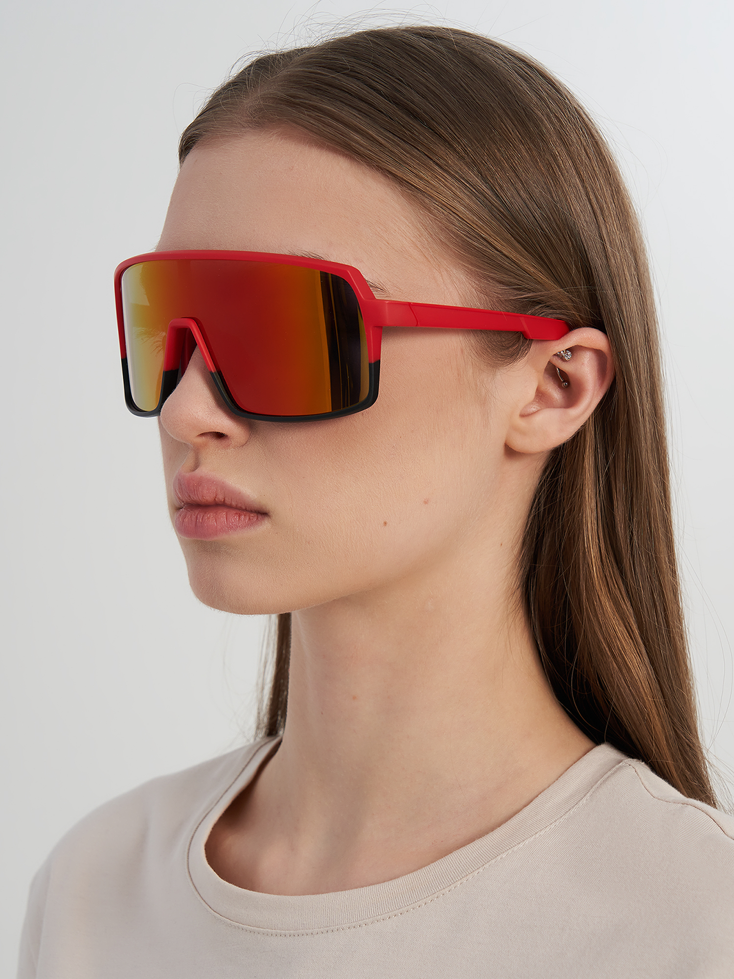 Изображение товара Солнцезащитные очки Termit, Красный/черный