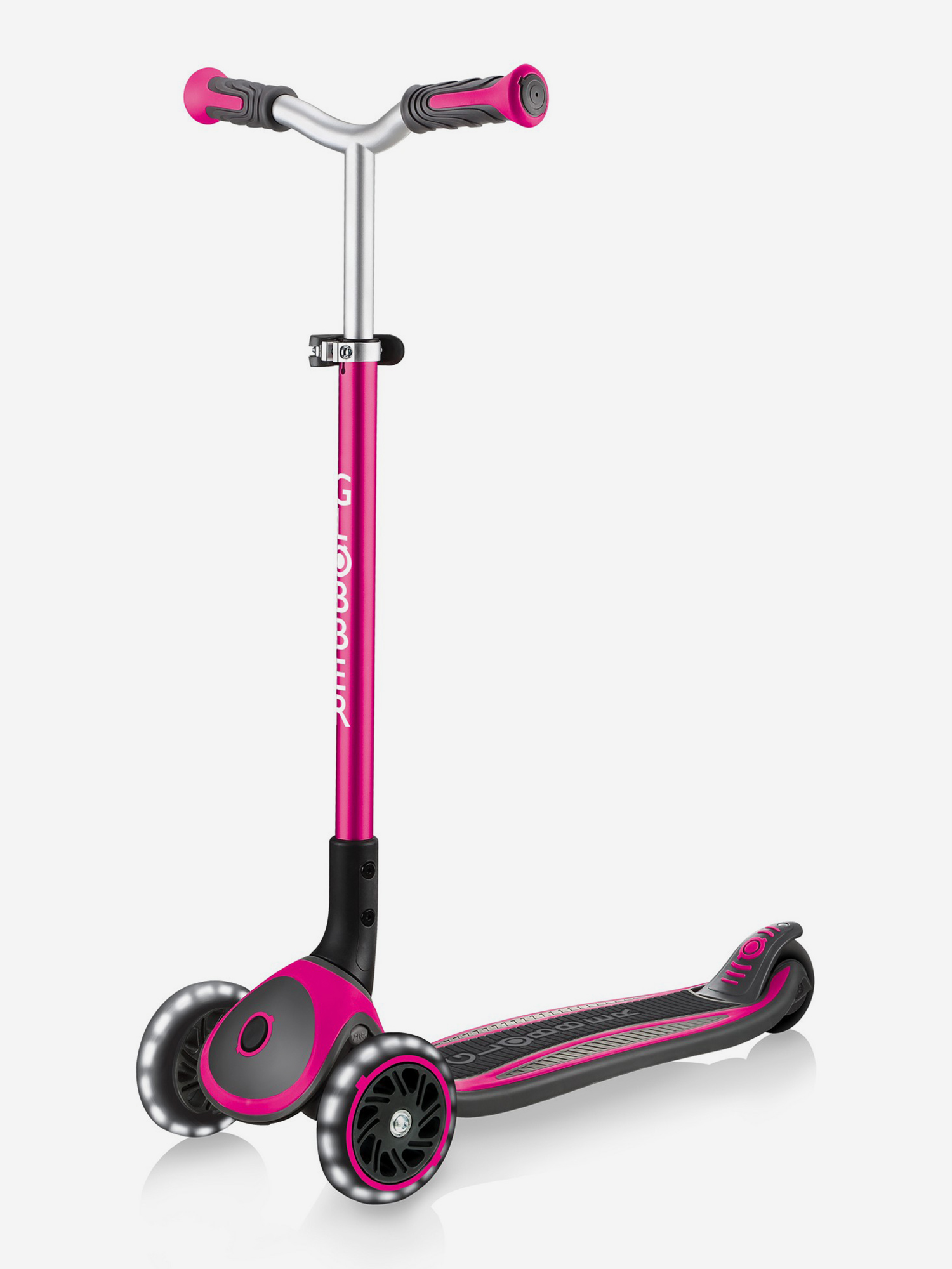 

Самокат Globber MASTER LIGHTS, Розовый