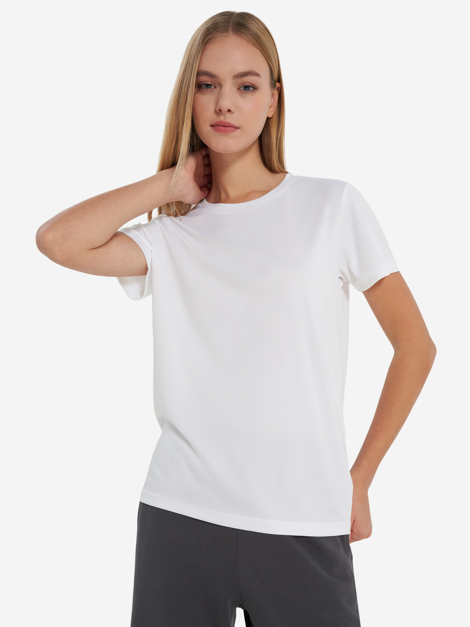 Футболка женская GSD, белый, арт. 32643