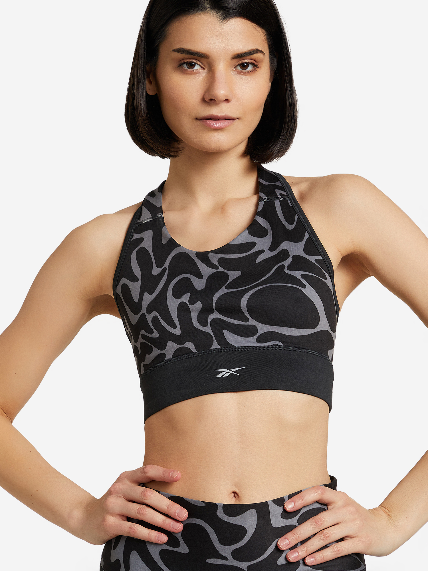 

Спортивный топ бра Reebok Run, Черный