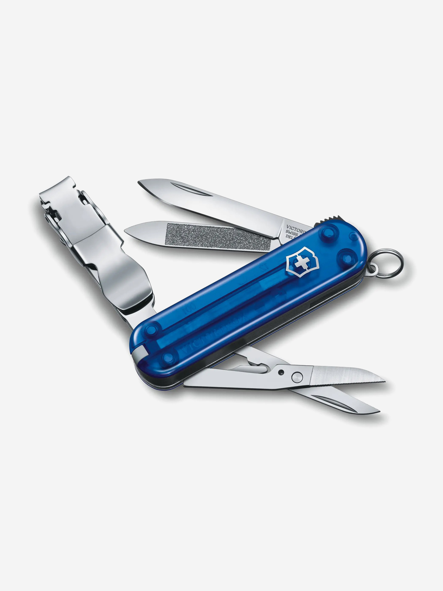 

Нож складной Victorinox Classic Nail Clip 580, 65 мм, 8 функций, Синий