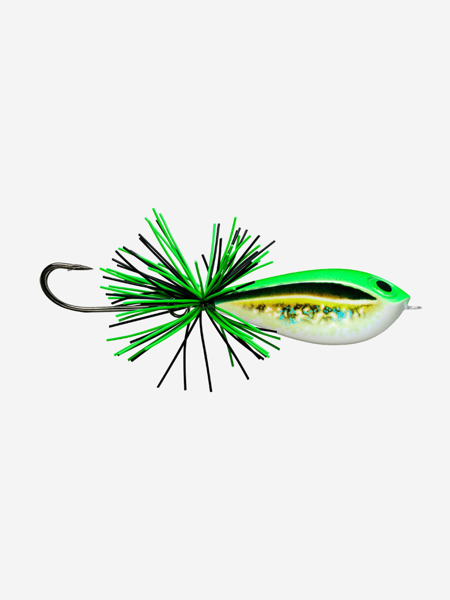 

Воблер для рыбалки RAPALA BX Skitter Frog 05, 5,5см, 13г, цвет THF, плавающий, Зеленый