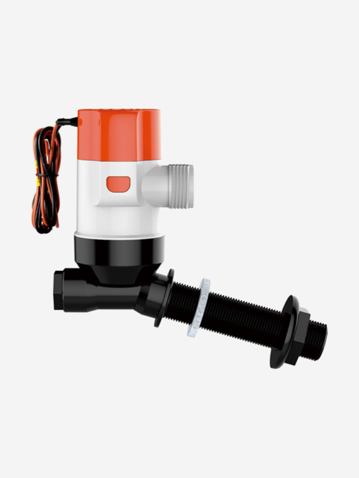 Изображение товара Помпа циркуляционная SeaFlo, 12V, 800 GPH, 50 л/мин, диаметр патрубка 19/29 мм, Белый