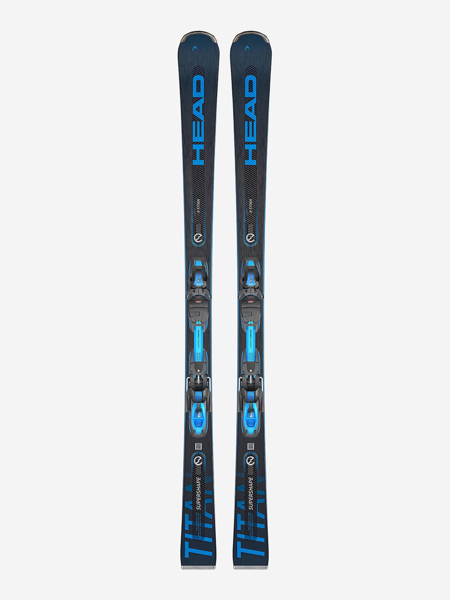 

Горные лыжи с креплениями Head Supershape e-Titan SW SF-PR + PRD 12 GW 23/24, Синий