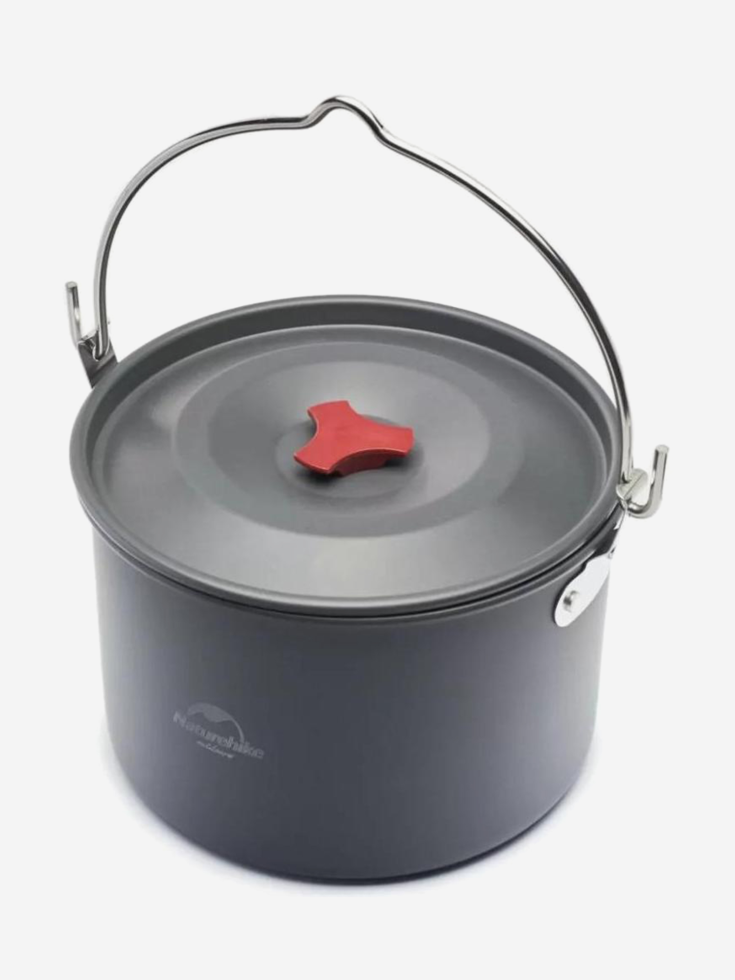 

Кастрюля Naturehike Picnic Hanging Pot For 4-6 Persons Grey, Серый