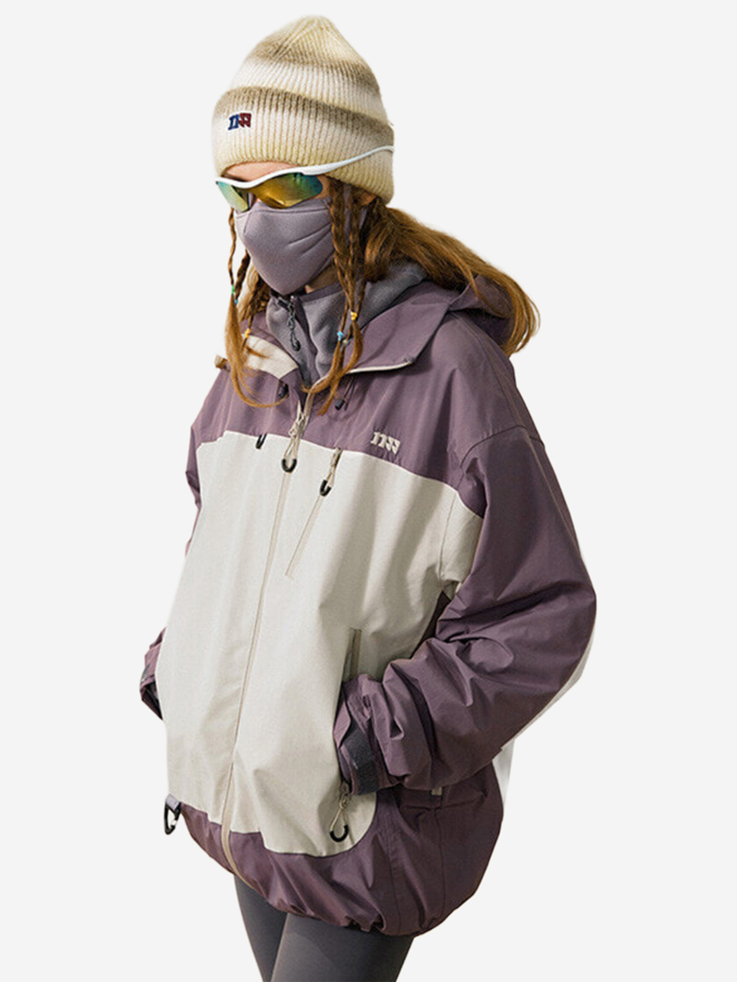 Изображение товара Унисекс демисезонная ветровка NOTHOMME WINDBREAKER Фиолетовая Изображение товара Унисекс демисезонная ветровка NOTHOMME WINDBREAKER Фиолетовая