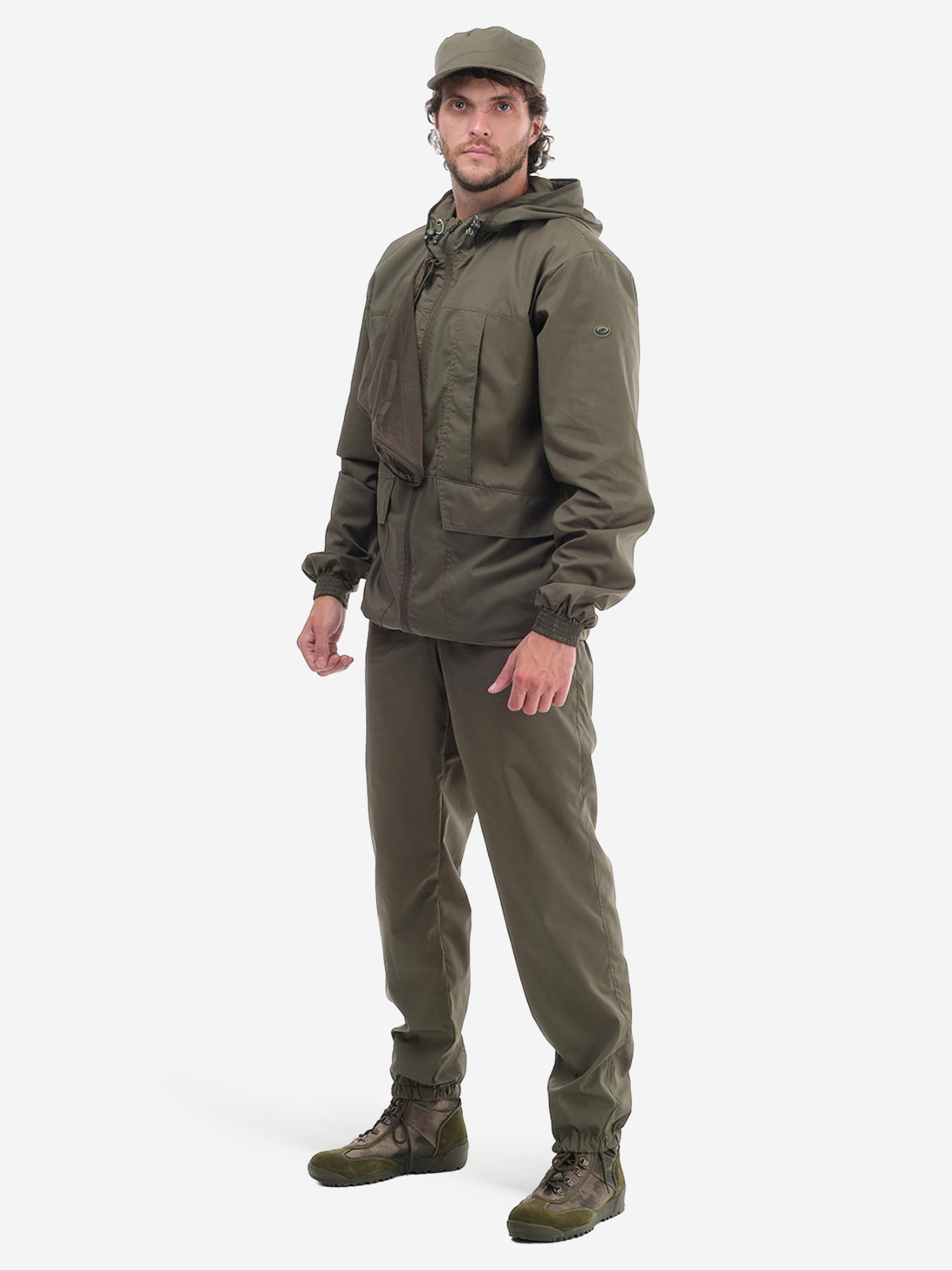 Изображение товара Антимоскитный мужской костюм Лесовик Orionactive хаки летний охотничий и рыболовный