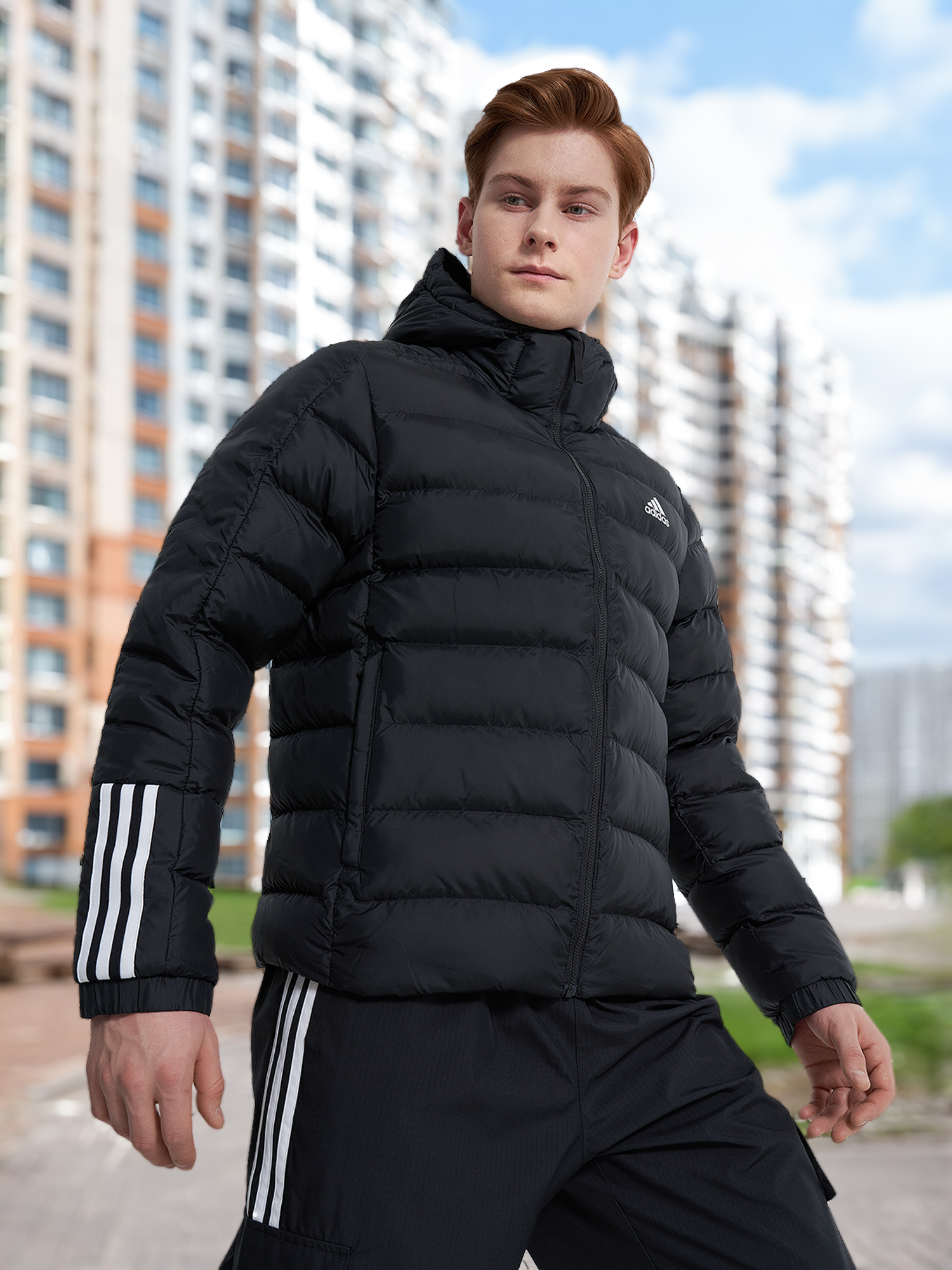 

Куртка утепленная мужская adidas Itavic, Черный