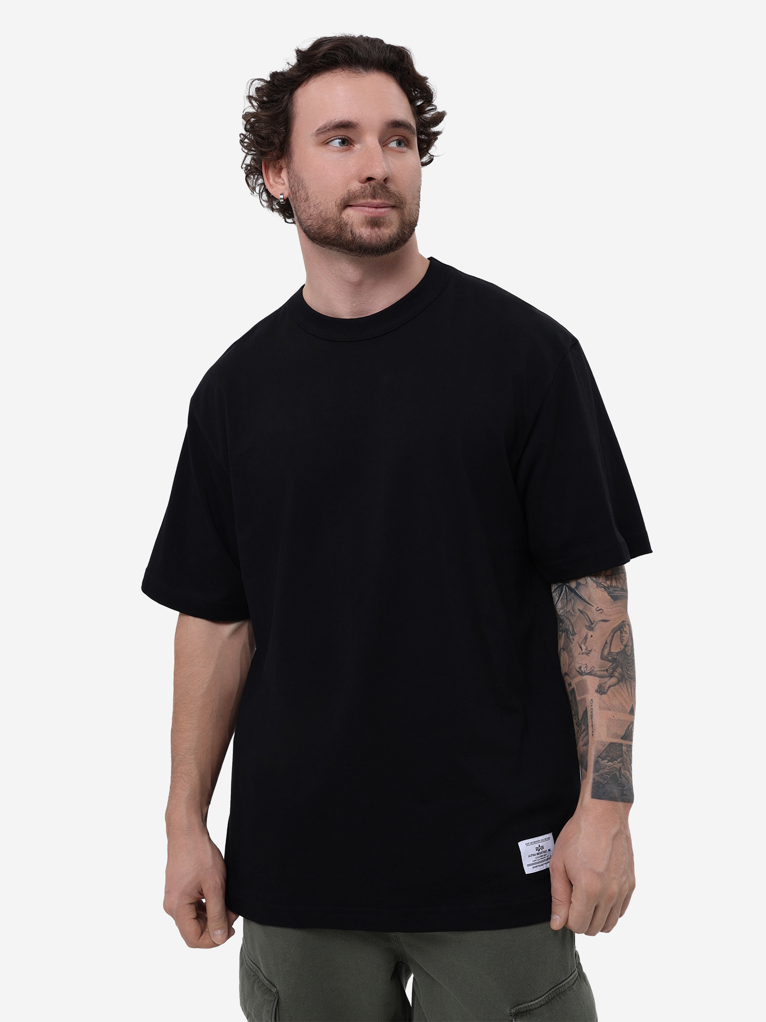 Изображение товара Футболка SS Relaxed Tee Alpha Industries, Черный