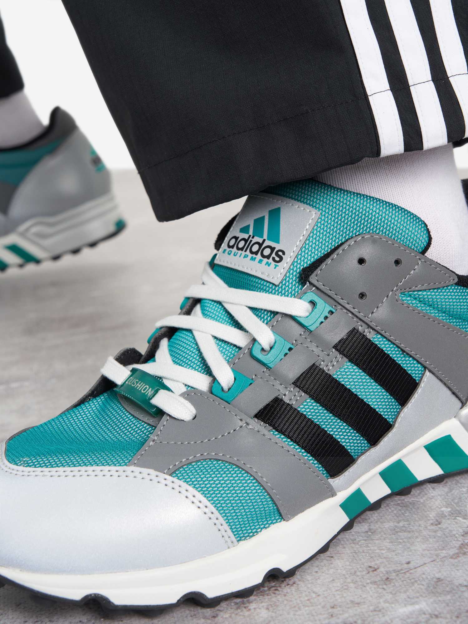 фото Кроссовки adidas equipment cushion 93, зеленый