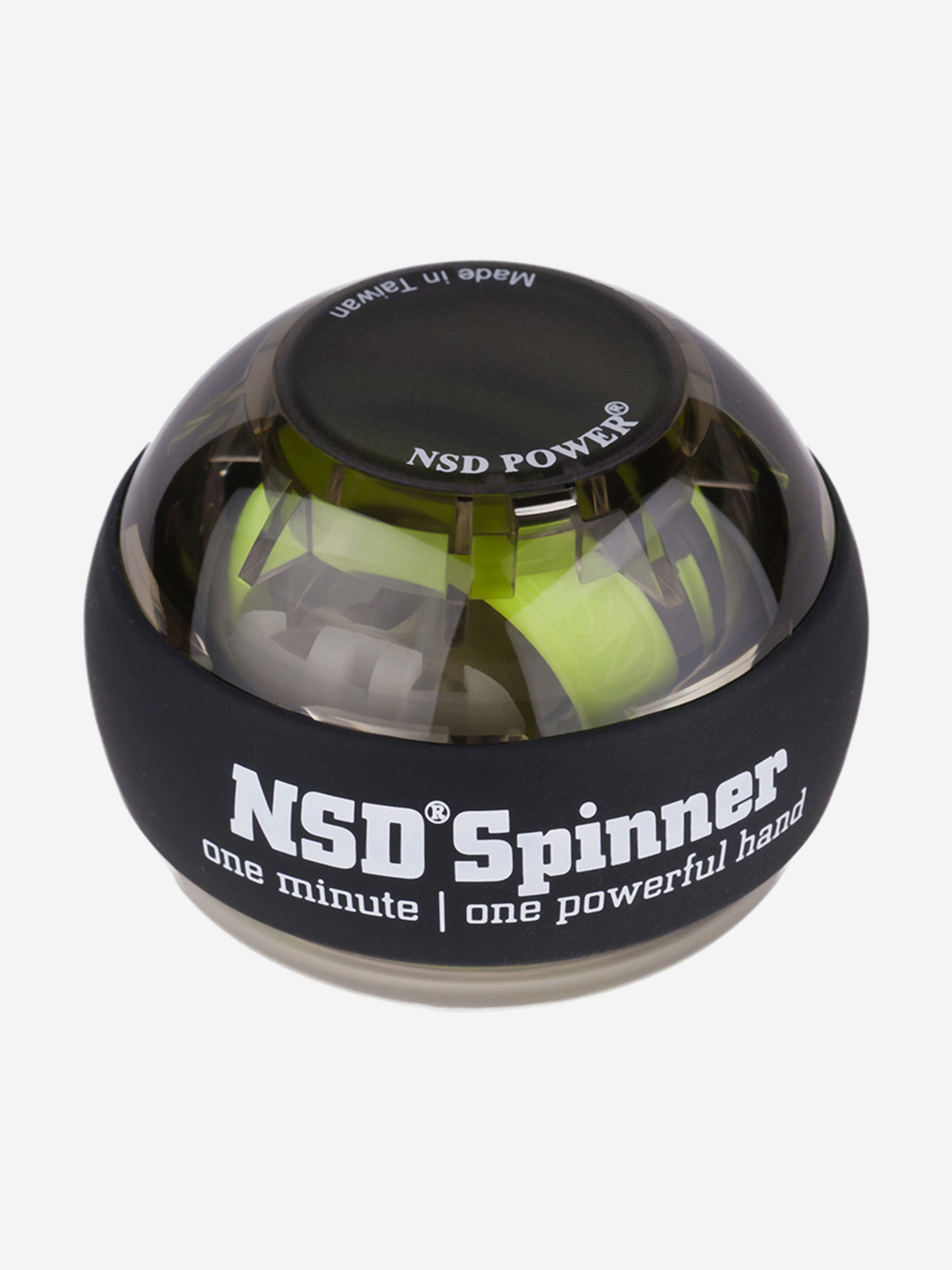 Изображение товара Кистевой тренажер NSD SPINNER с автостартом зеленый черный