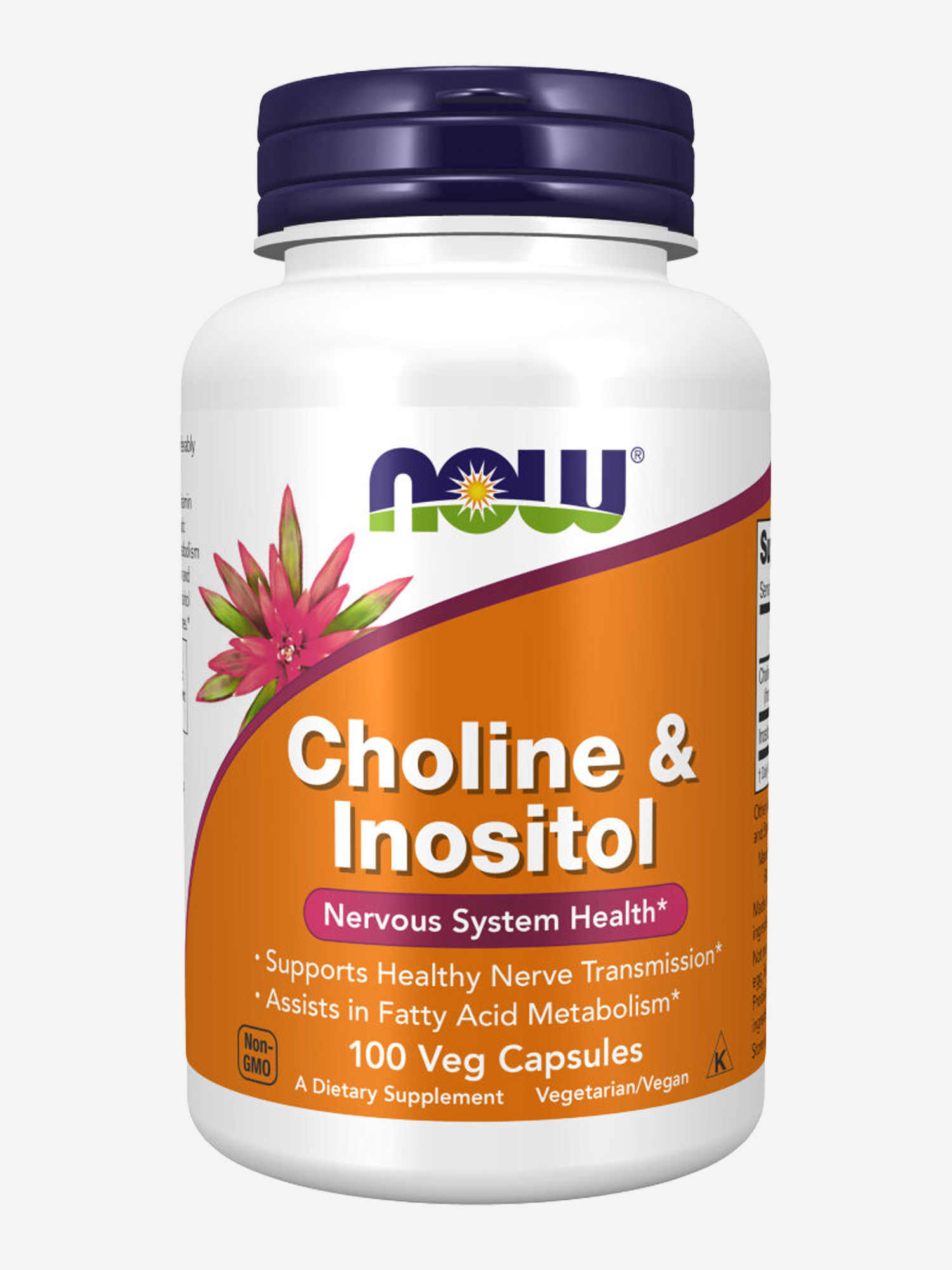 Изображение товара Витамин B - Холин и инозитол NOW FOODS Choline Inositol, 100 капсул Изображение товара Витамин B - Холин и инозитол NOW FOODS Choline Inositol, 100 капсул
