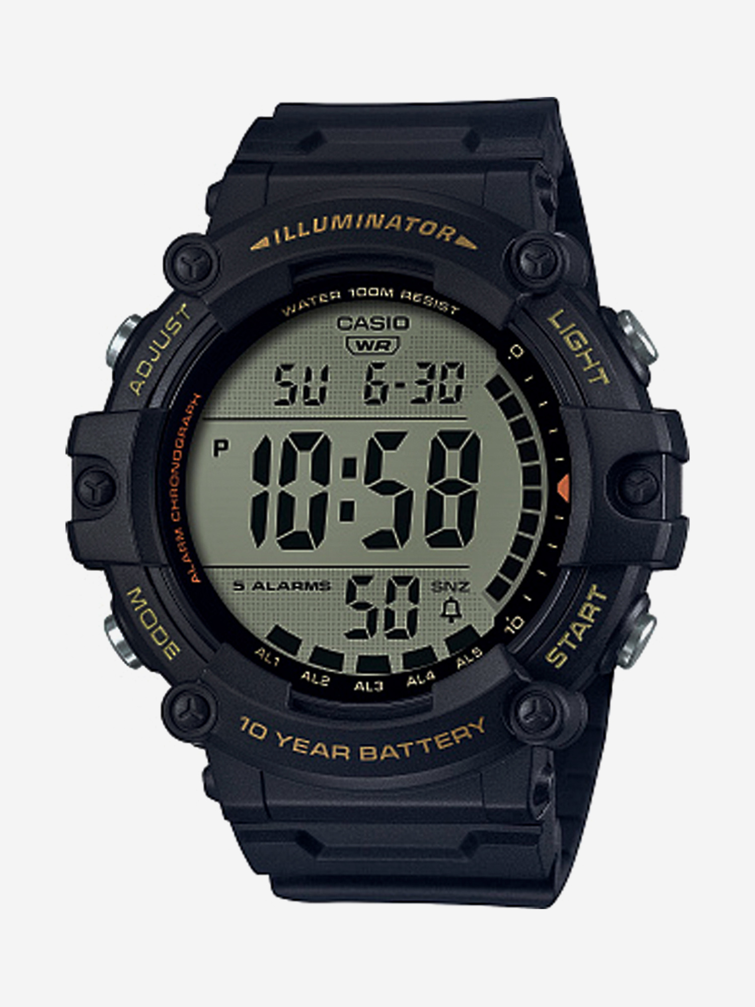 

Наручные часы Casio Collection AE-1500WHX-1A, Черный