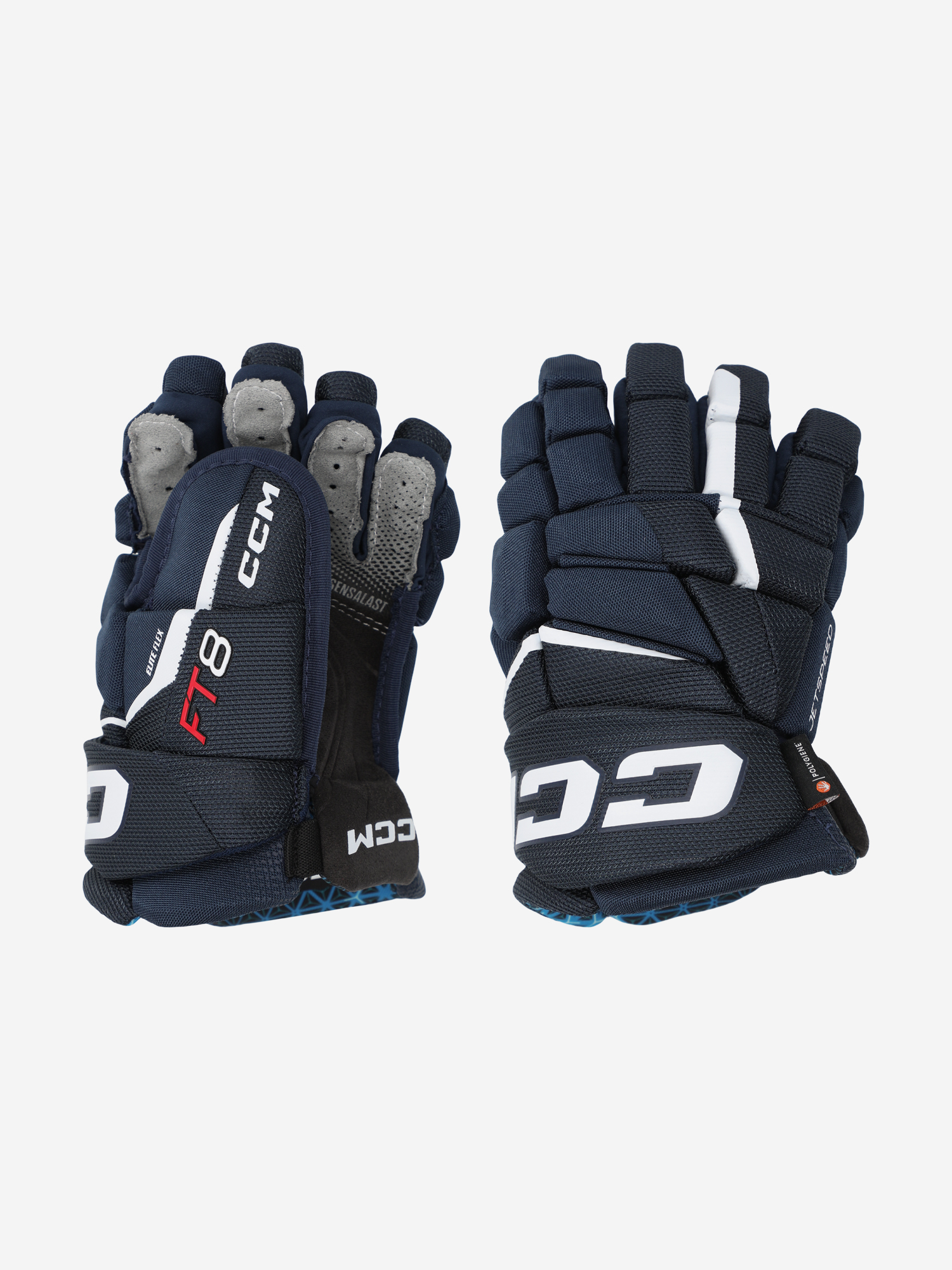 

Перчатки хоккейные детские CCM Jetspeed FT8 JR, Мультицвет