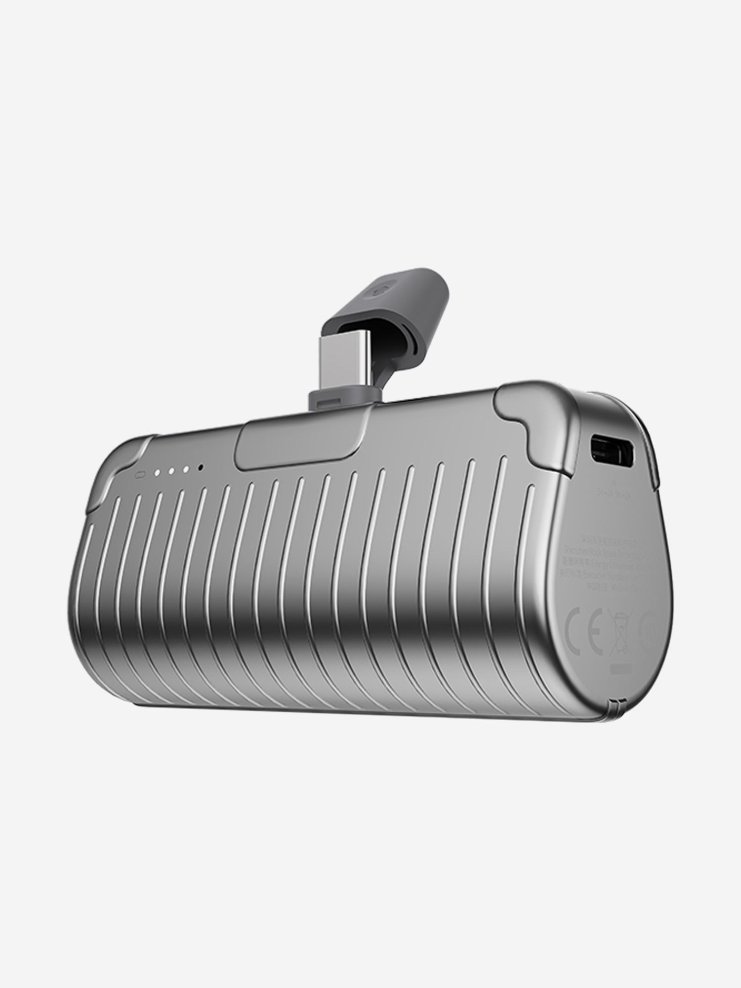 

Внешний аккумулятор ROCK P85 Fast Charging Power Bank 4800mAh темно-серый, Серый