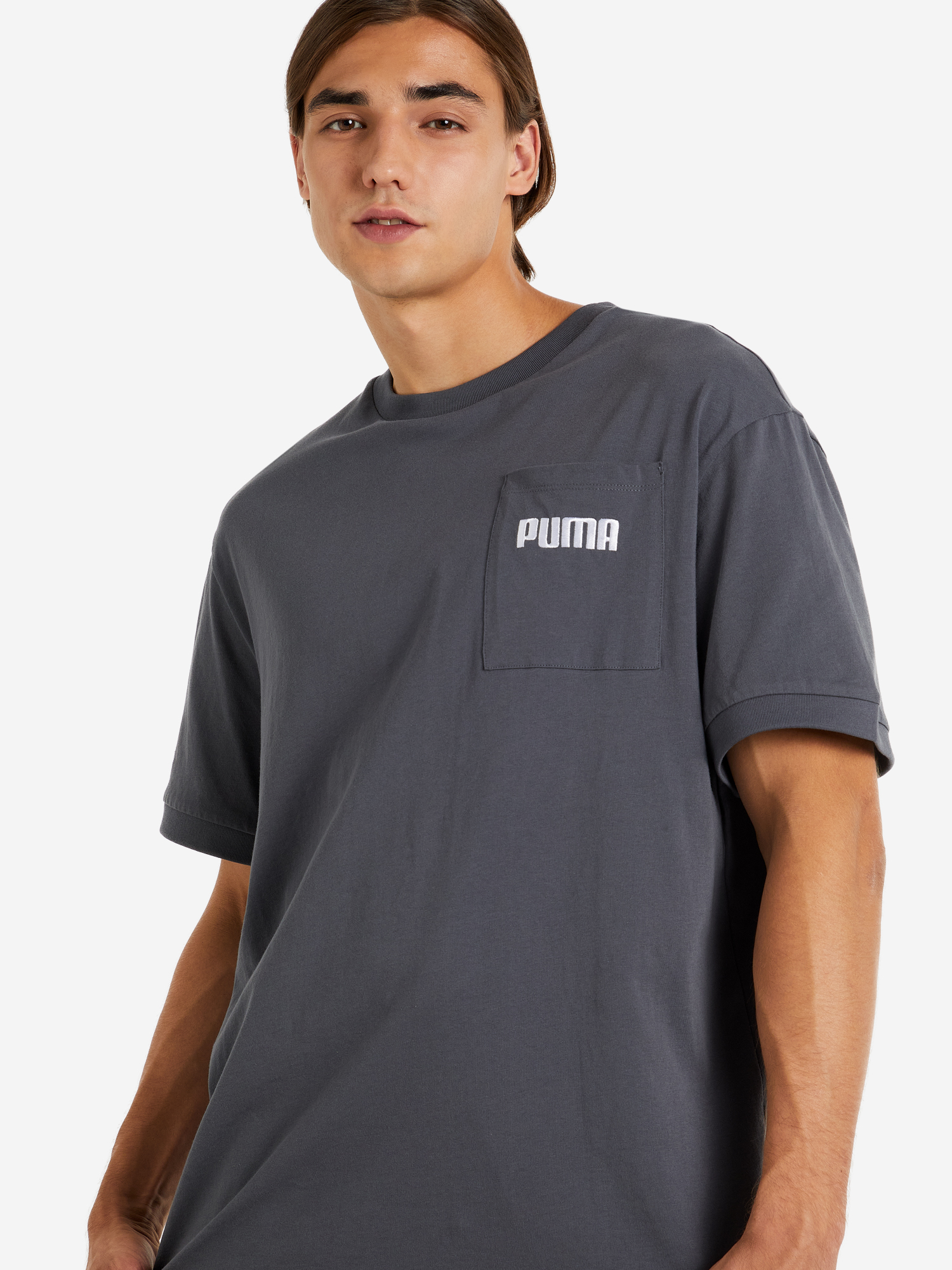 

Футболка мужская PUMA Boxy, Серый