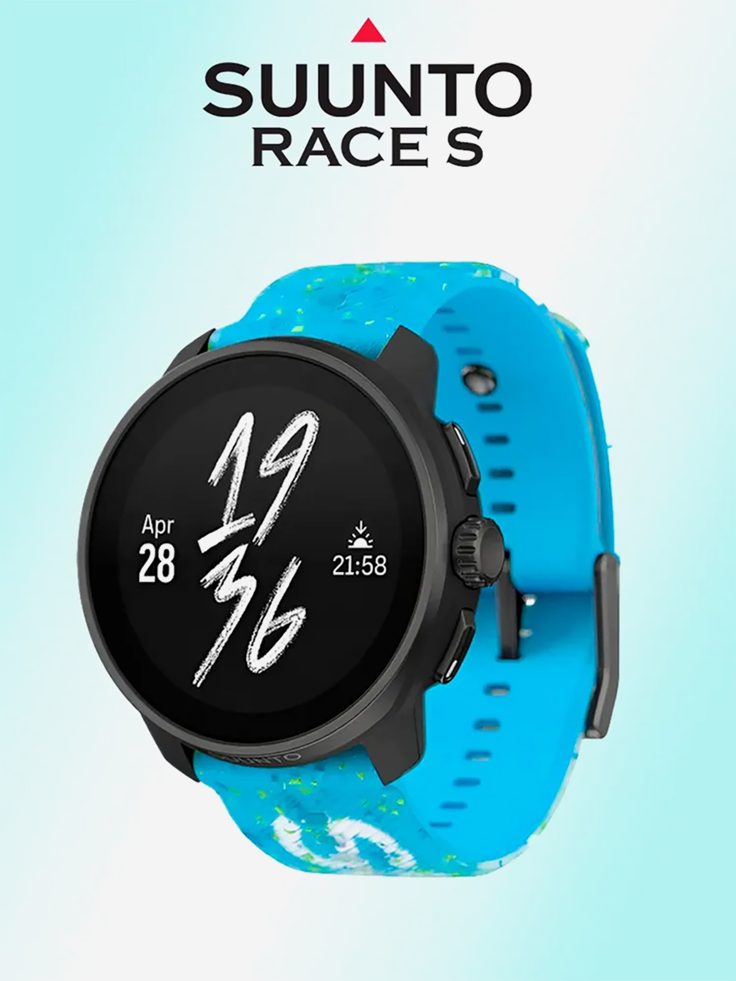 Изображение товара Спортивные часы SUUNTO Race S Powder blue с GPS и пульсометром