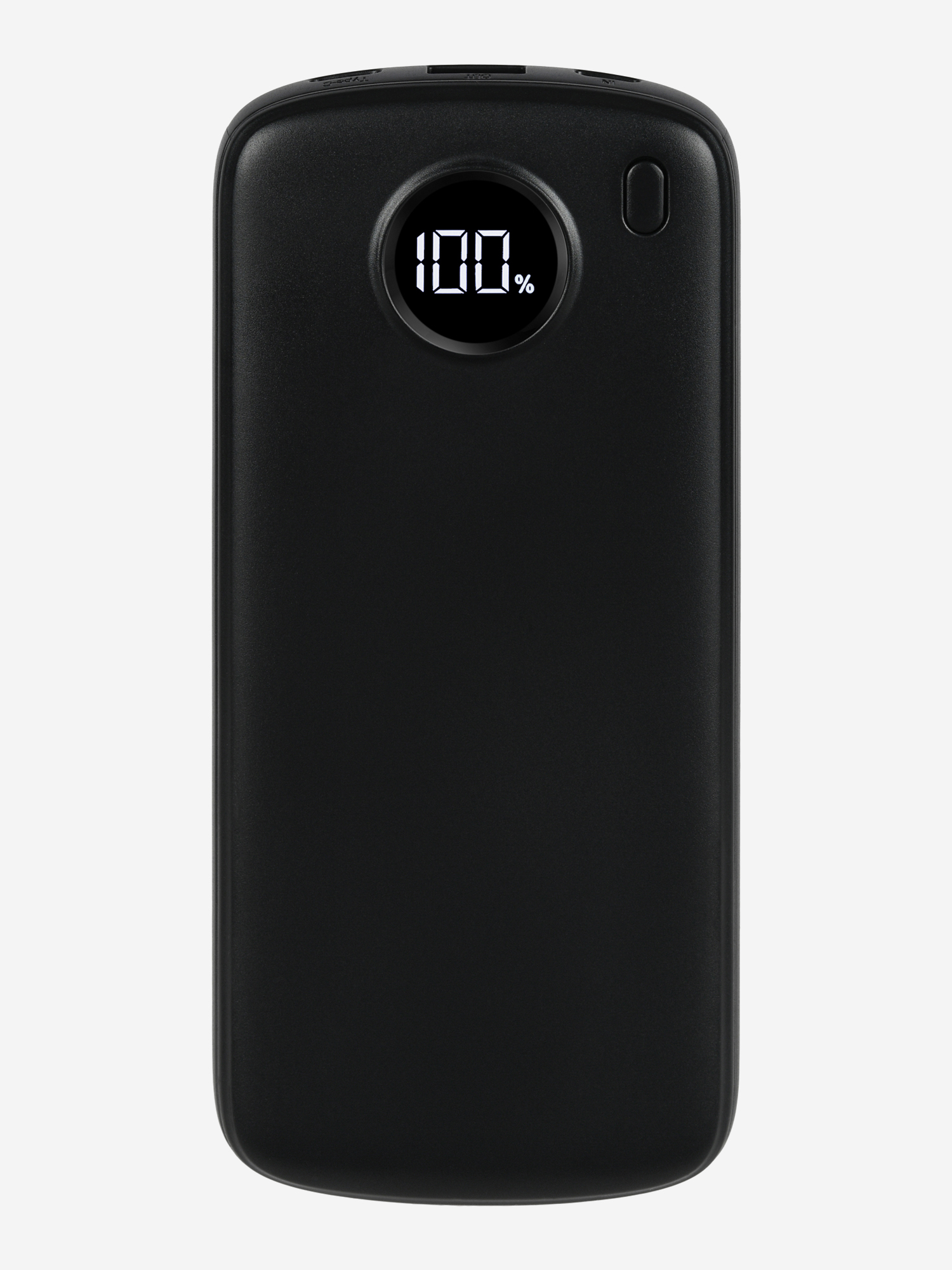 Внешний аккумулятор TFN 10000mAh Uni LCD PD 22.5W black, Черный