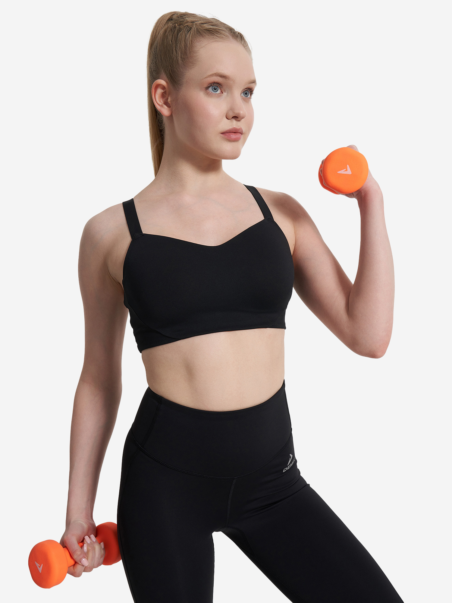 

Топ бра спортивный Demix MuseFit Dance, Черный