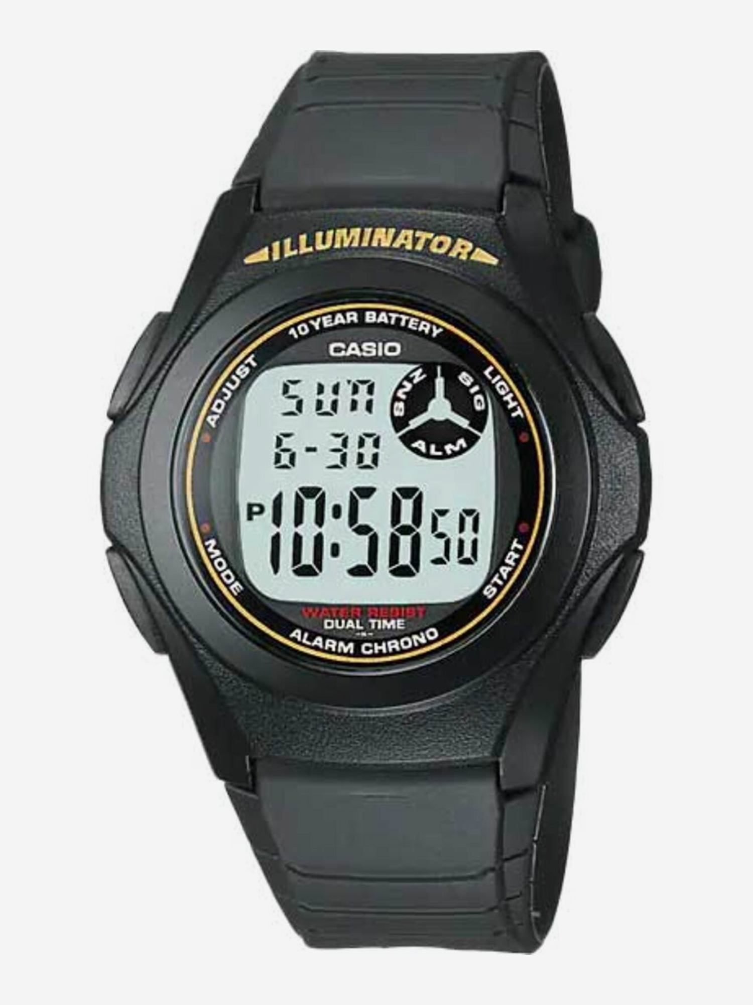 

Наручные часы Casio F-200W-9A, Черный