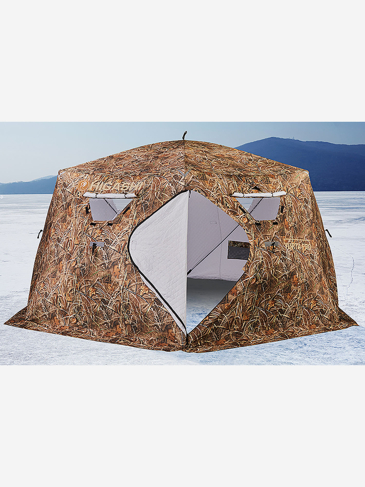 

Палатка HIGASHI Camo Yurta Pro DC, Коричневый