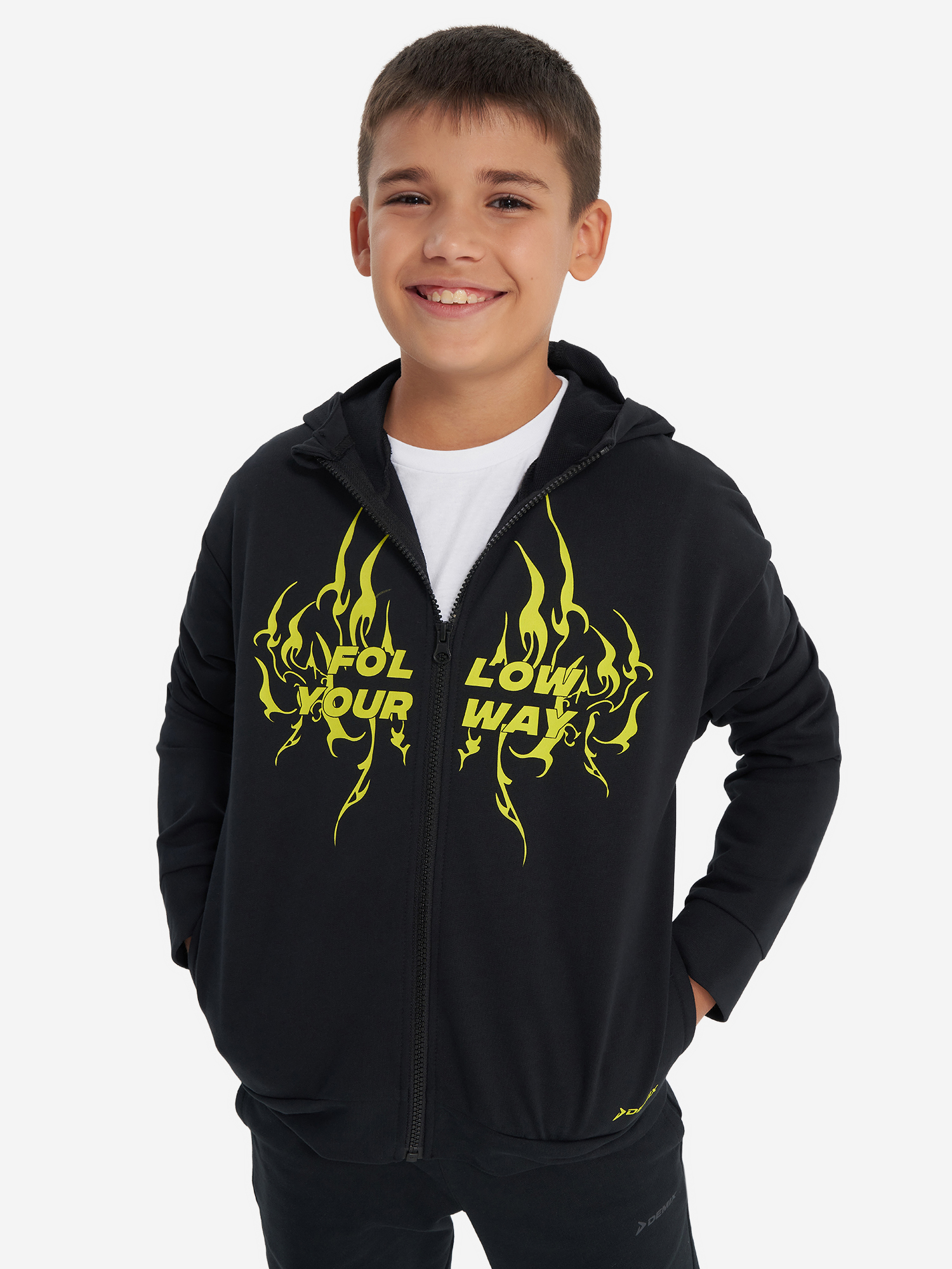 Толстовка для мальчиков Demix, черный, арт. 29316