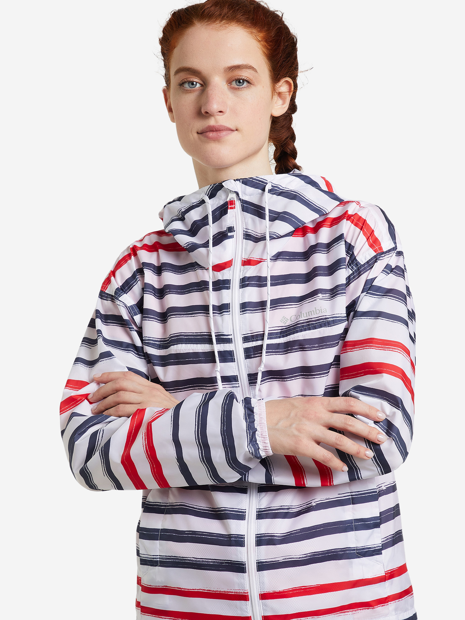 

Ветровка женская Columbia Flash Challenger Novelty Windbreaker, Белый