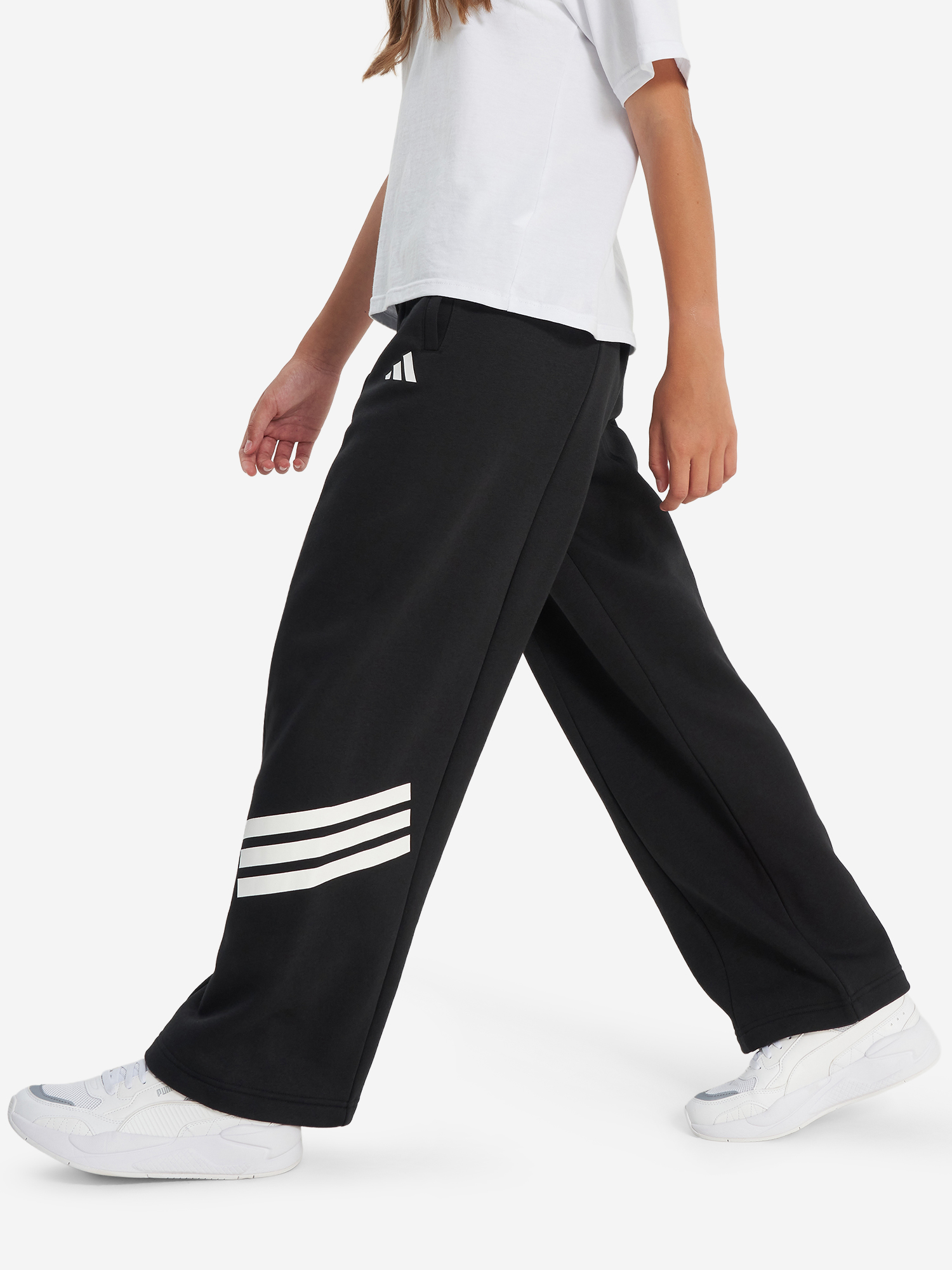 Брюки для девочек Adidas, черный, арт. jw7544a01-.