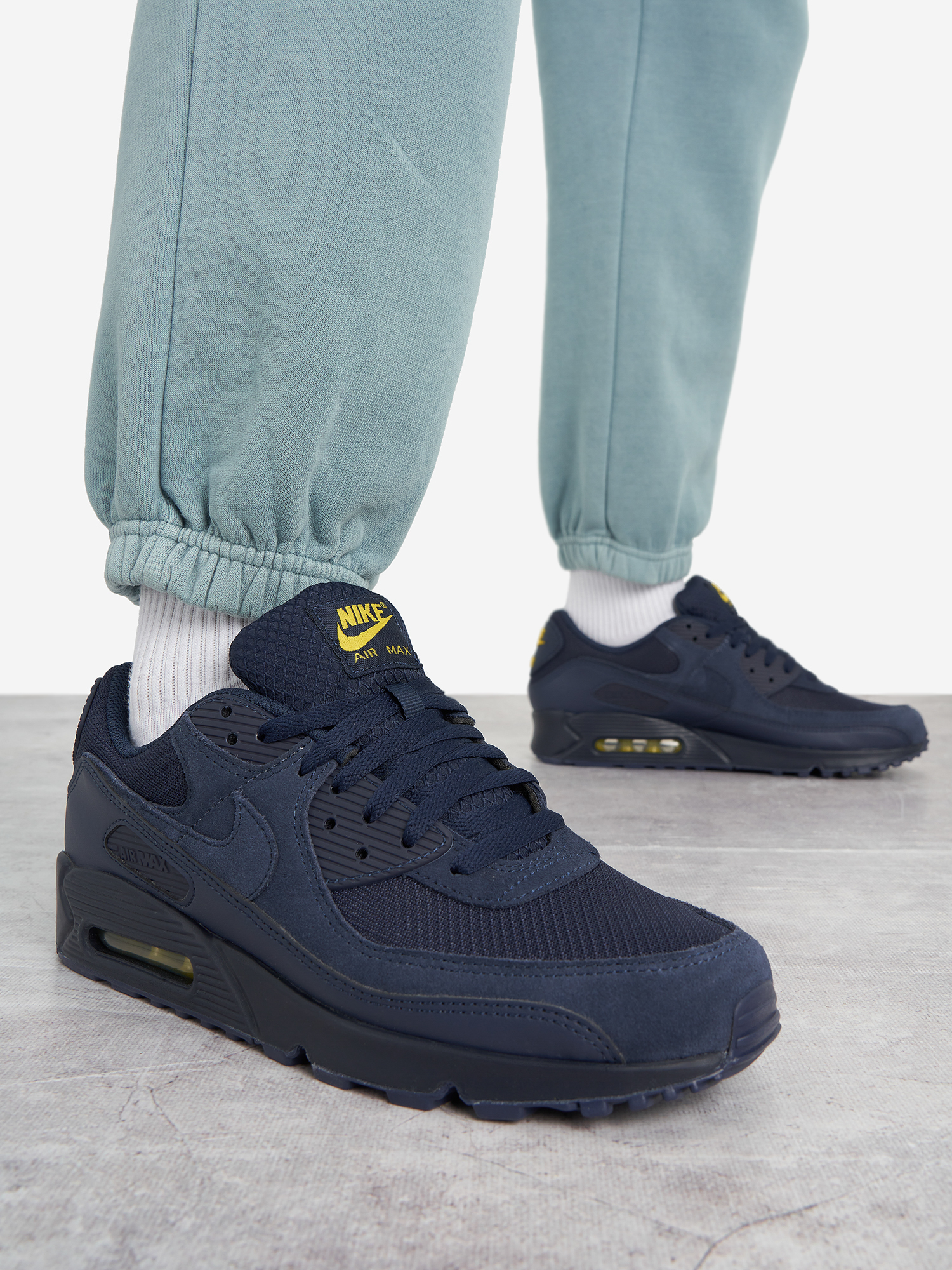 Кроссовки Nike Air Max 90, синий, арт. 19081