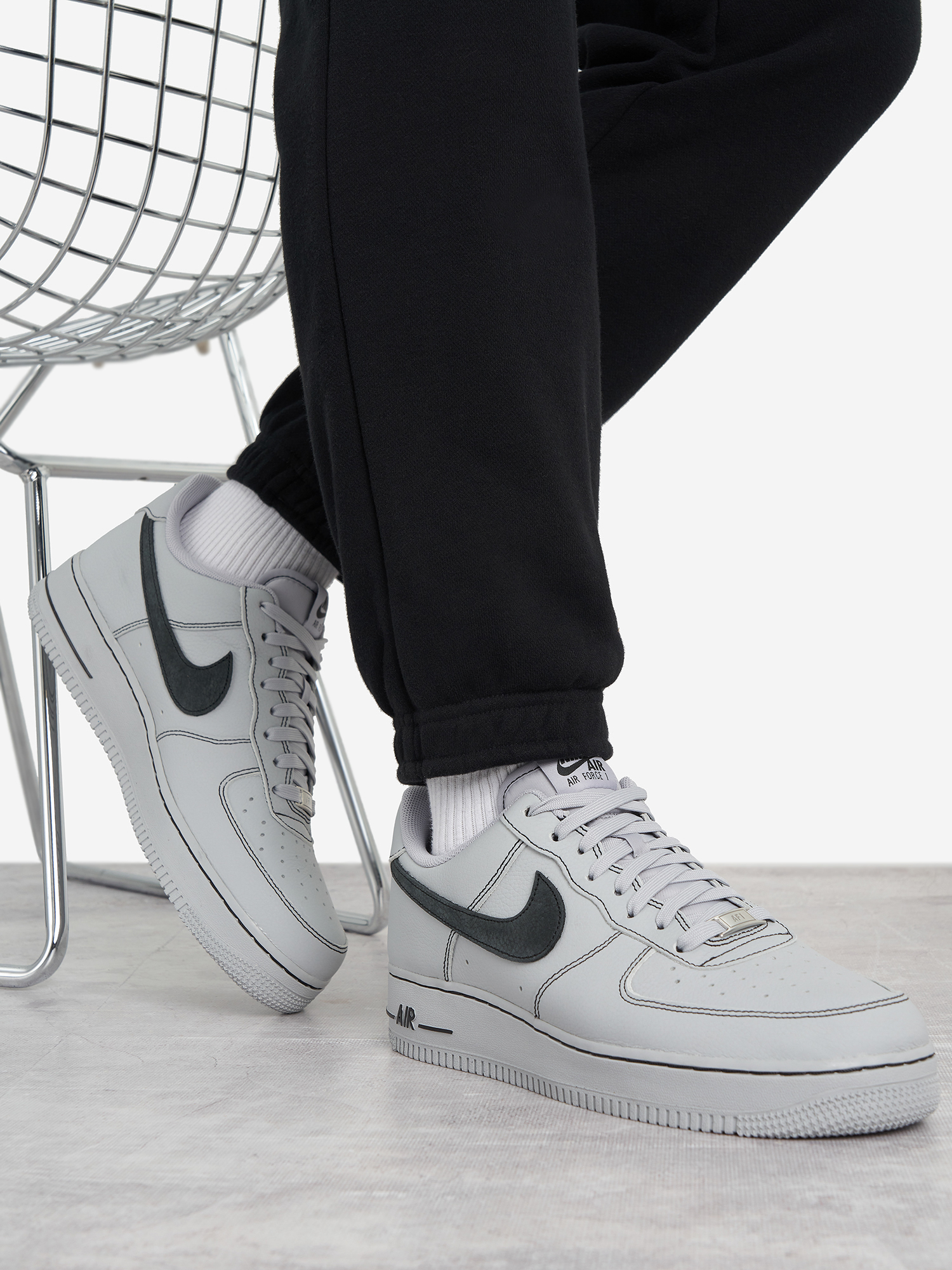 Кеды Nike Air Force 1 '07 Lv8, серый, арт. hq2037n06-004