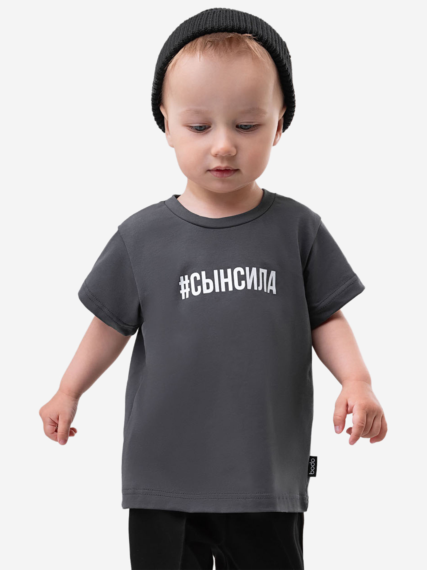Изображение товара Футболка bodo, Темно-серый