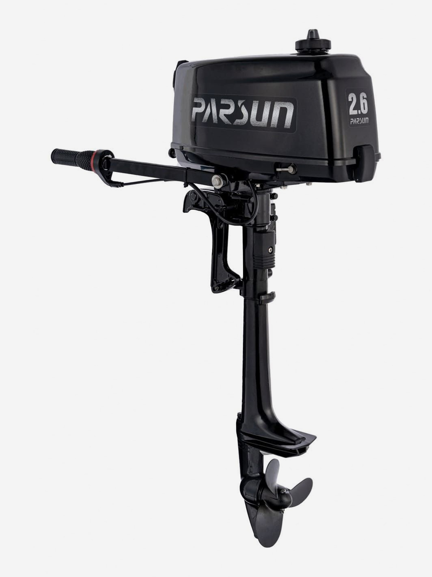 Лодочные моторы  Спортмастер Мотор лодочный PARSUN T2.6CBMS, Серый