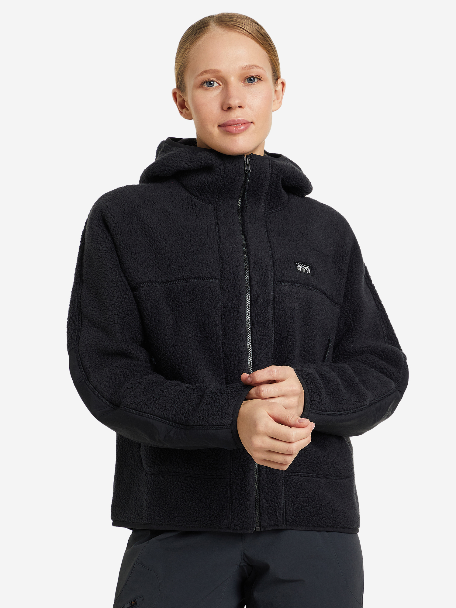 

Джемпер флисовый женский Mountain Hardwear HiCamp, Черный