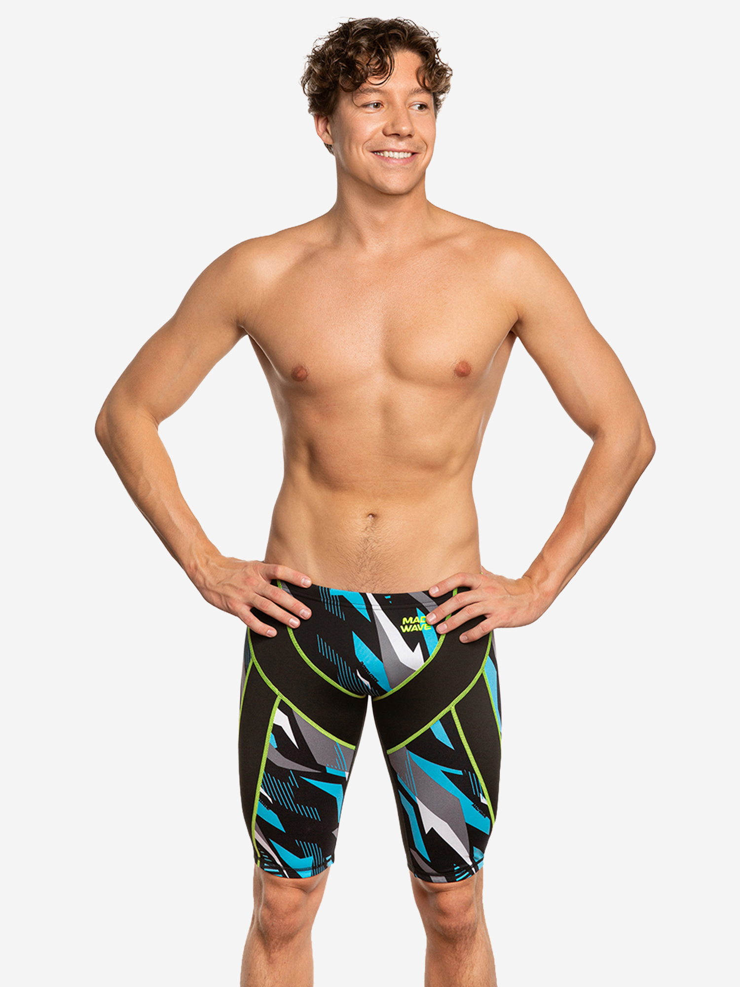 Изображение товара Мужские джаммеры Mad Wave Power для плавания тренировочные всесезонные