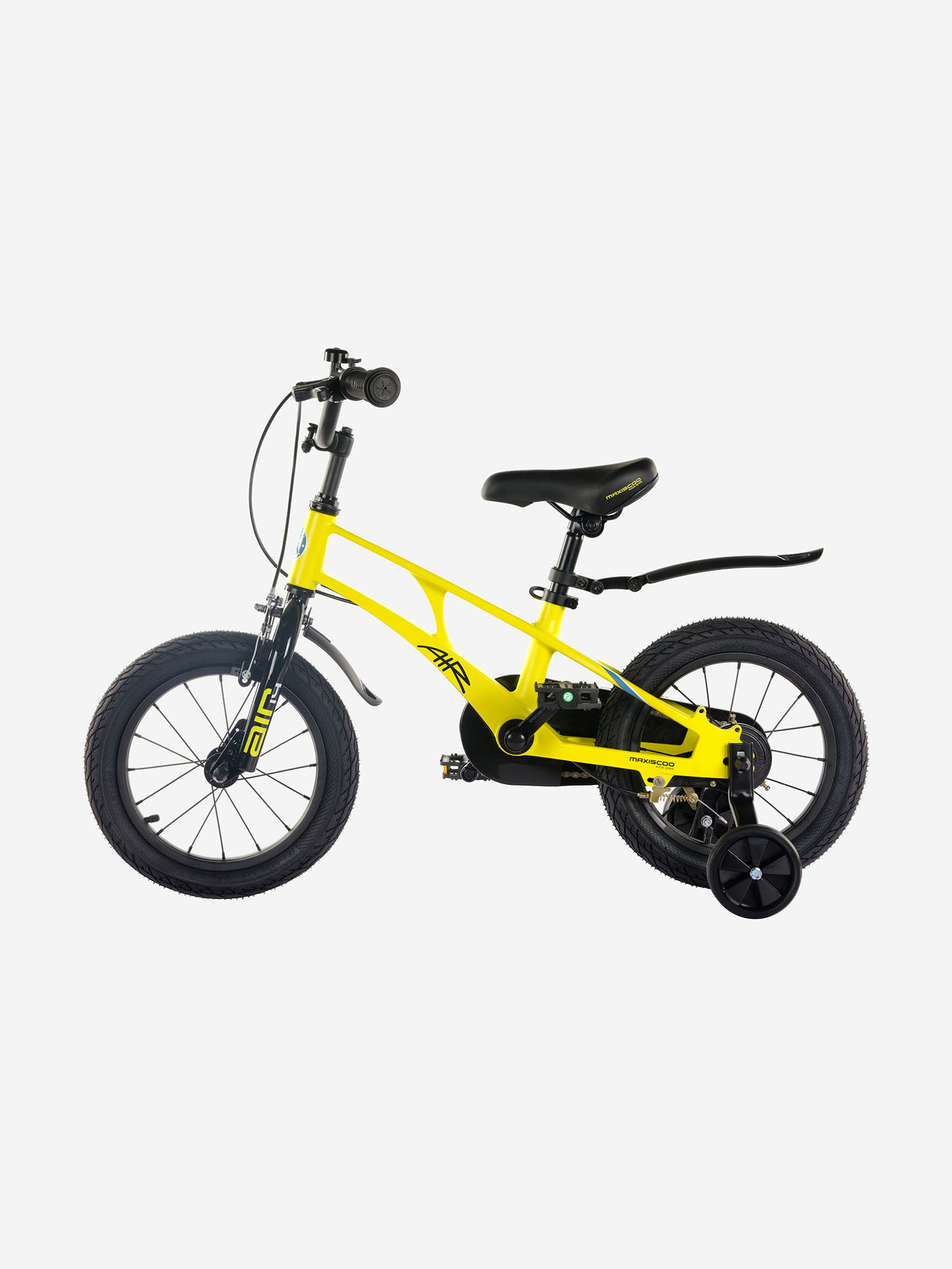 фото Велосипед для мальчиков maxiscoo air standart plus 14", желтый
