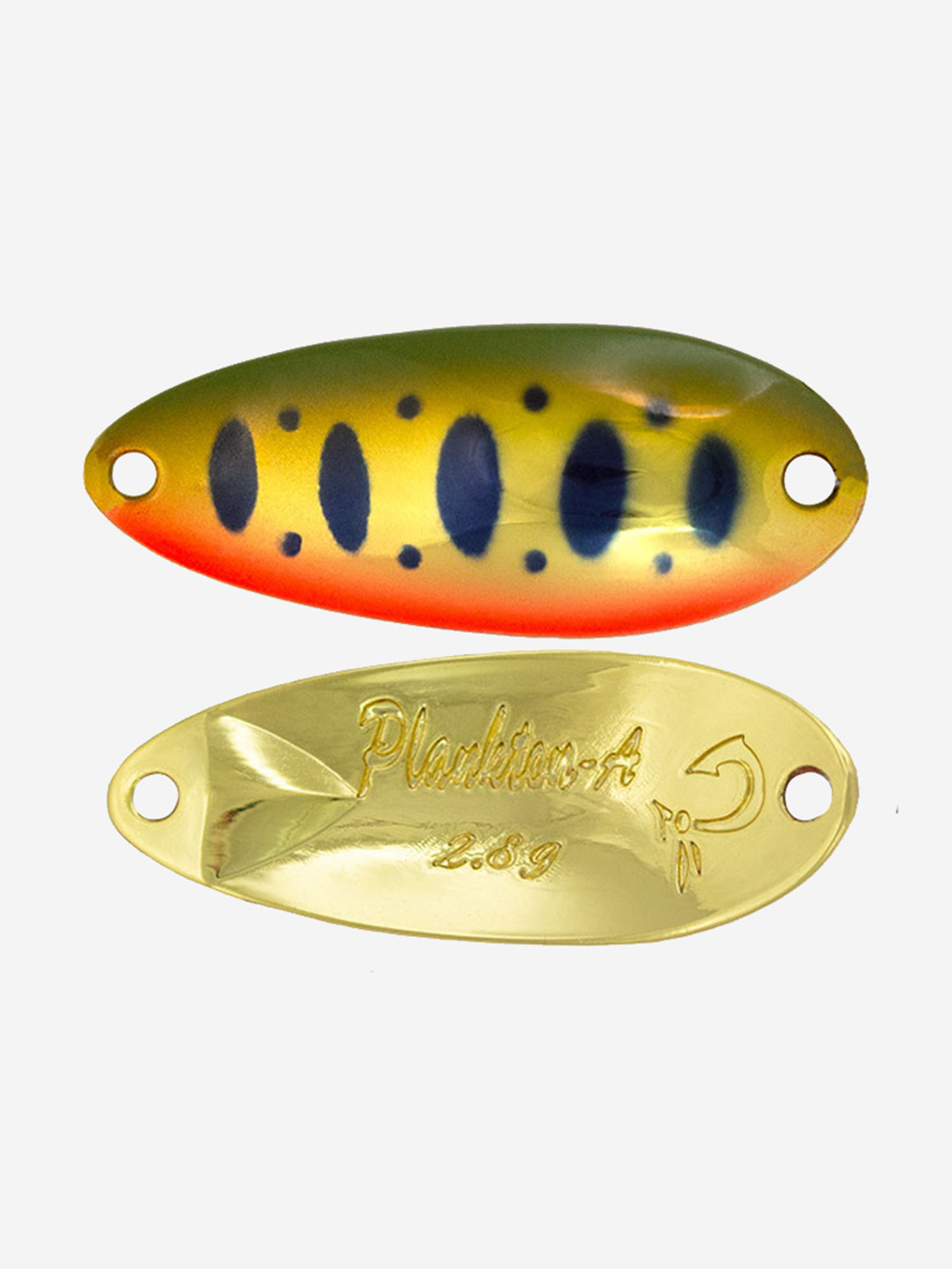 

Блесна для рыбалки LureMax Plankton-A 30мм., 2,8 г., (колеблющаяся), Золотой