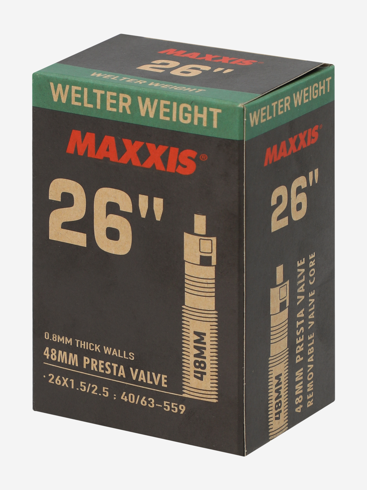 

Камера Maxxis Welter Weight 26'' велониппель, Черный