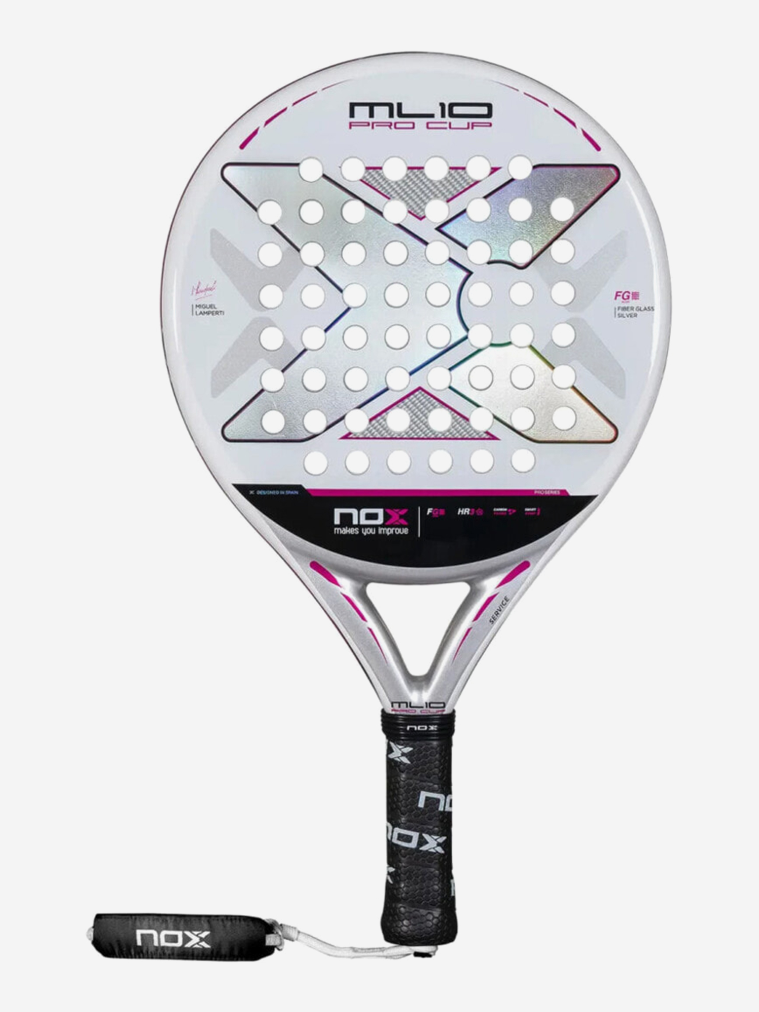 Изображение товара Ракетка для падела Nox ML10 Pro Cup Silver 2025 Универсальный уровень взрослых