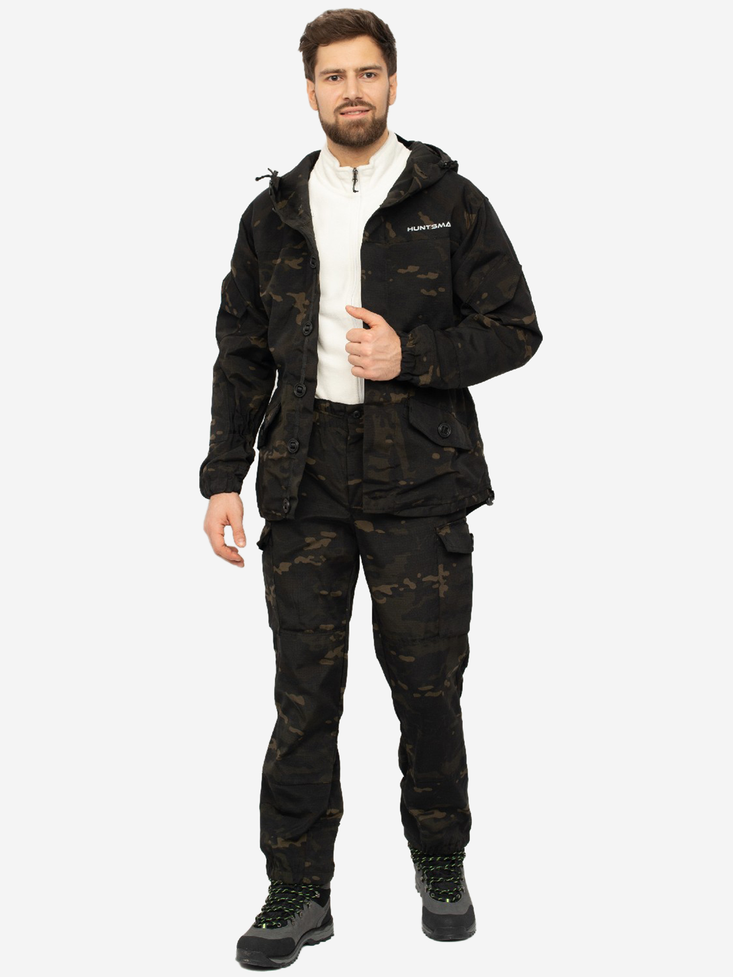 Изображение товара Мужской летний костюм Huntsman Горка-3 для охоты и рыбалки из рипстоп ткани