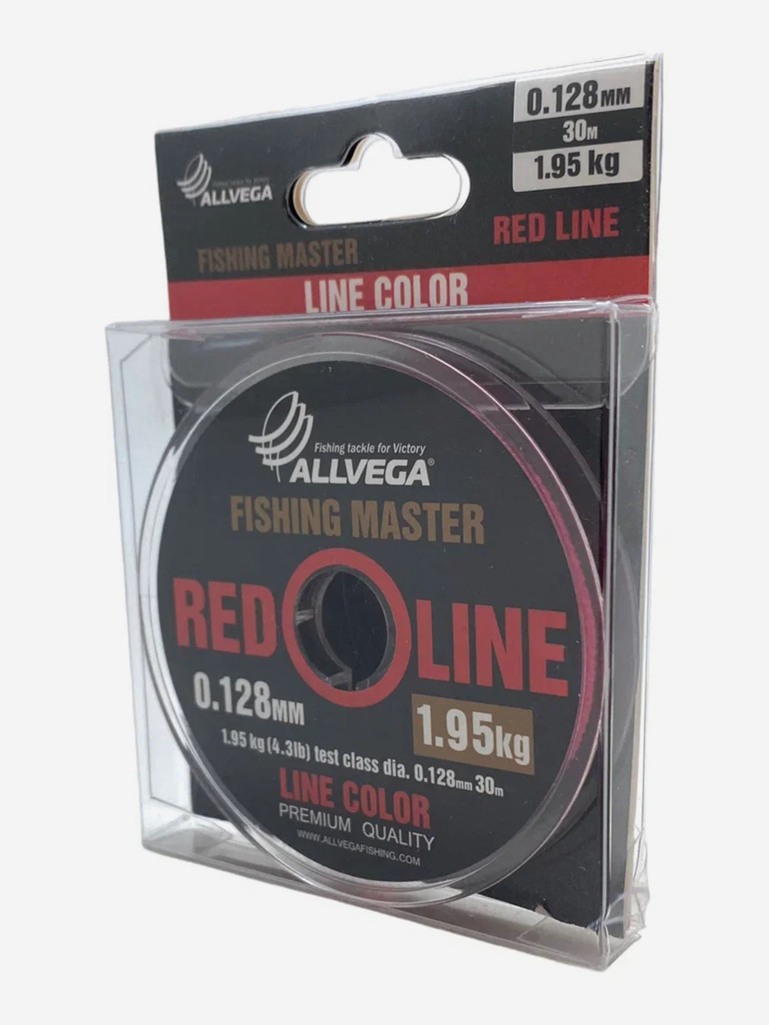 

Леска монофильная ALLVEGA "Fishing Master" 30м 0,128мм (1,95кг) рубиновая NEW, Красный