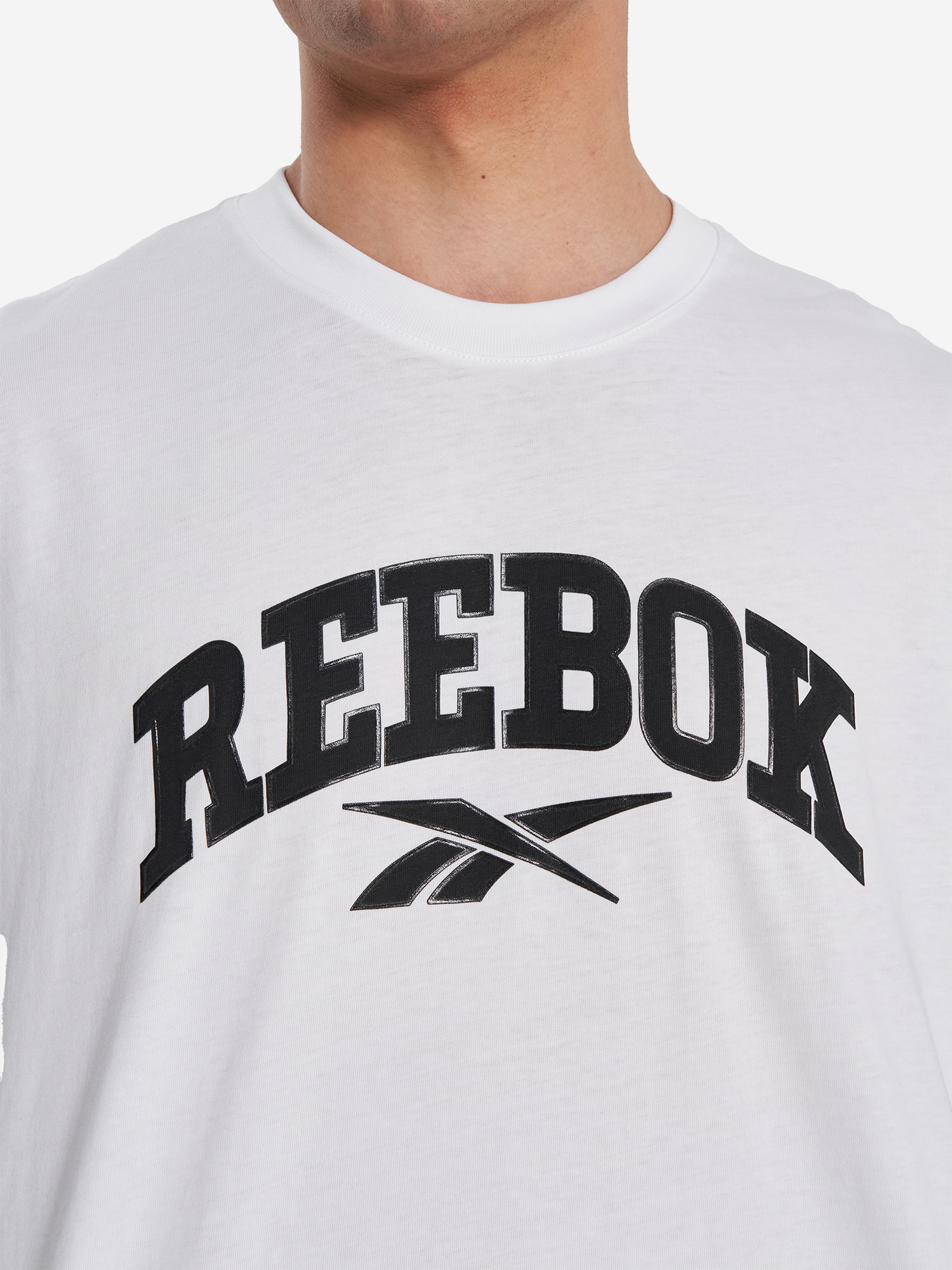 фото Футболка мужская reebok paul, белый