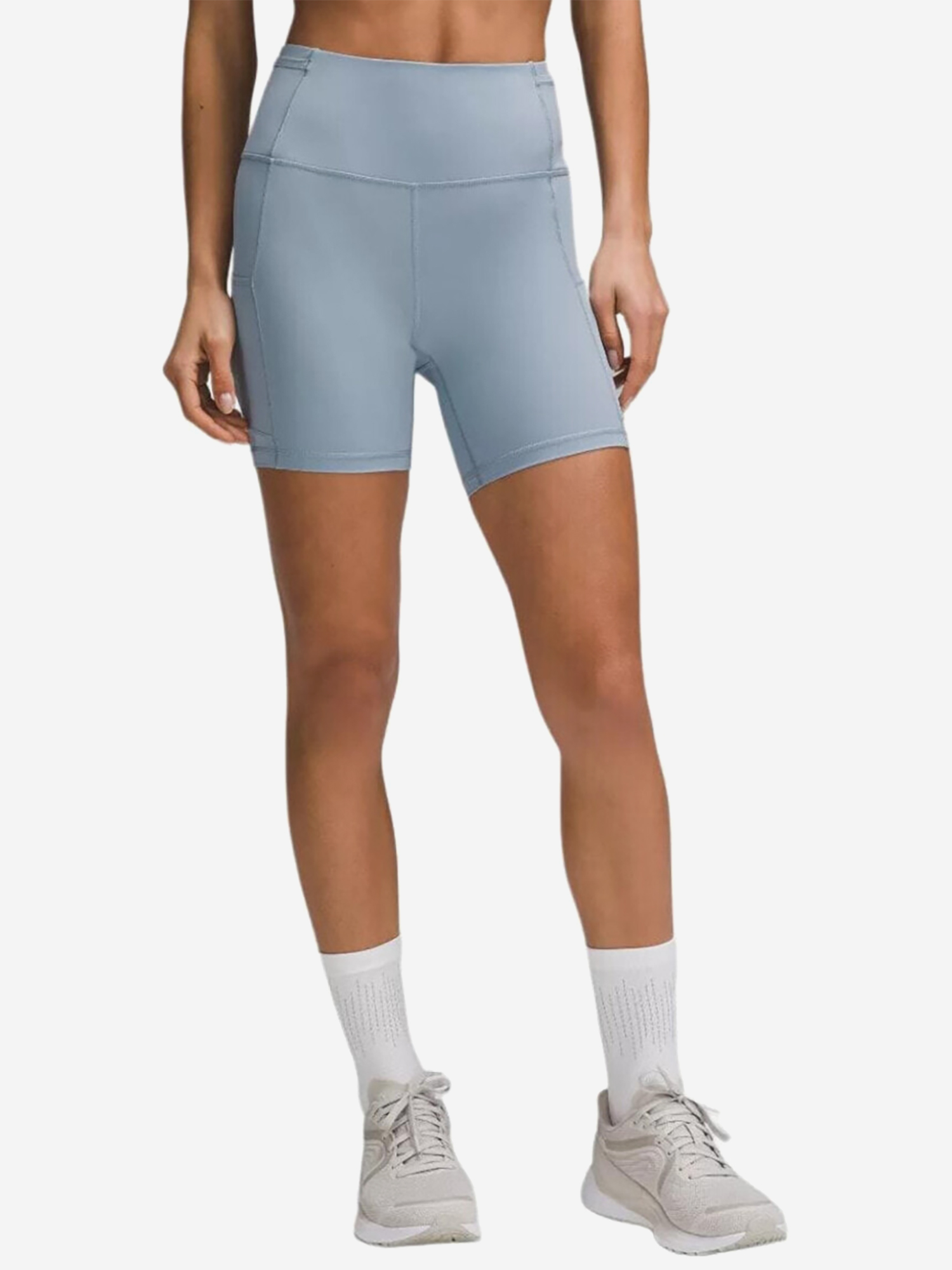 Изображение товара Шорты женские повседневные Lululemon Fast And Free, Голубой