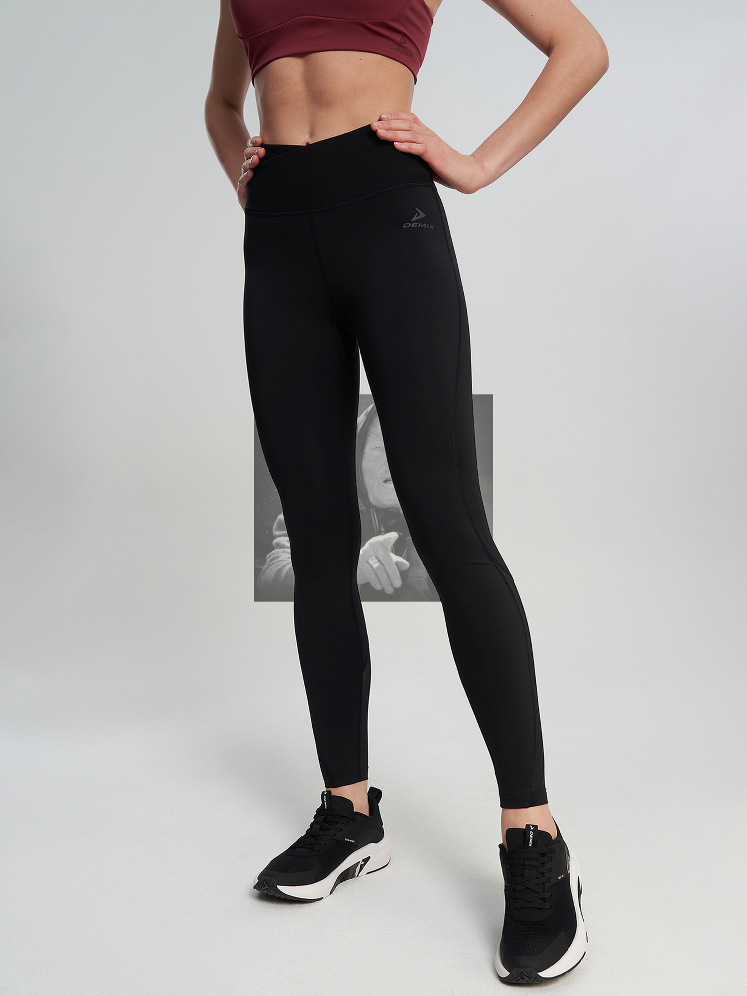 Легинсы женские Demix ActiveMove, Черный