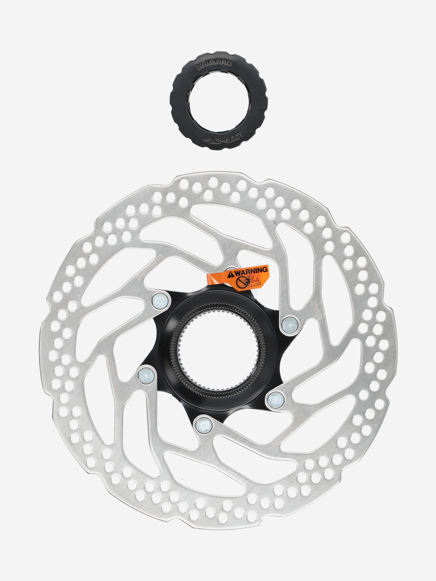 

Ротор для дискового тормоза Shimano ASMRT30M SM-RT30, Серебряный