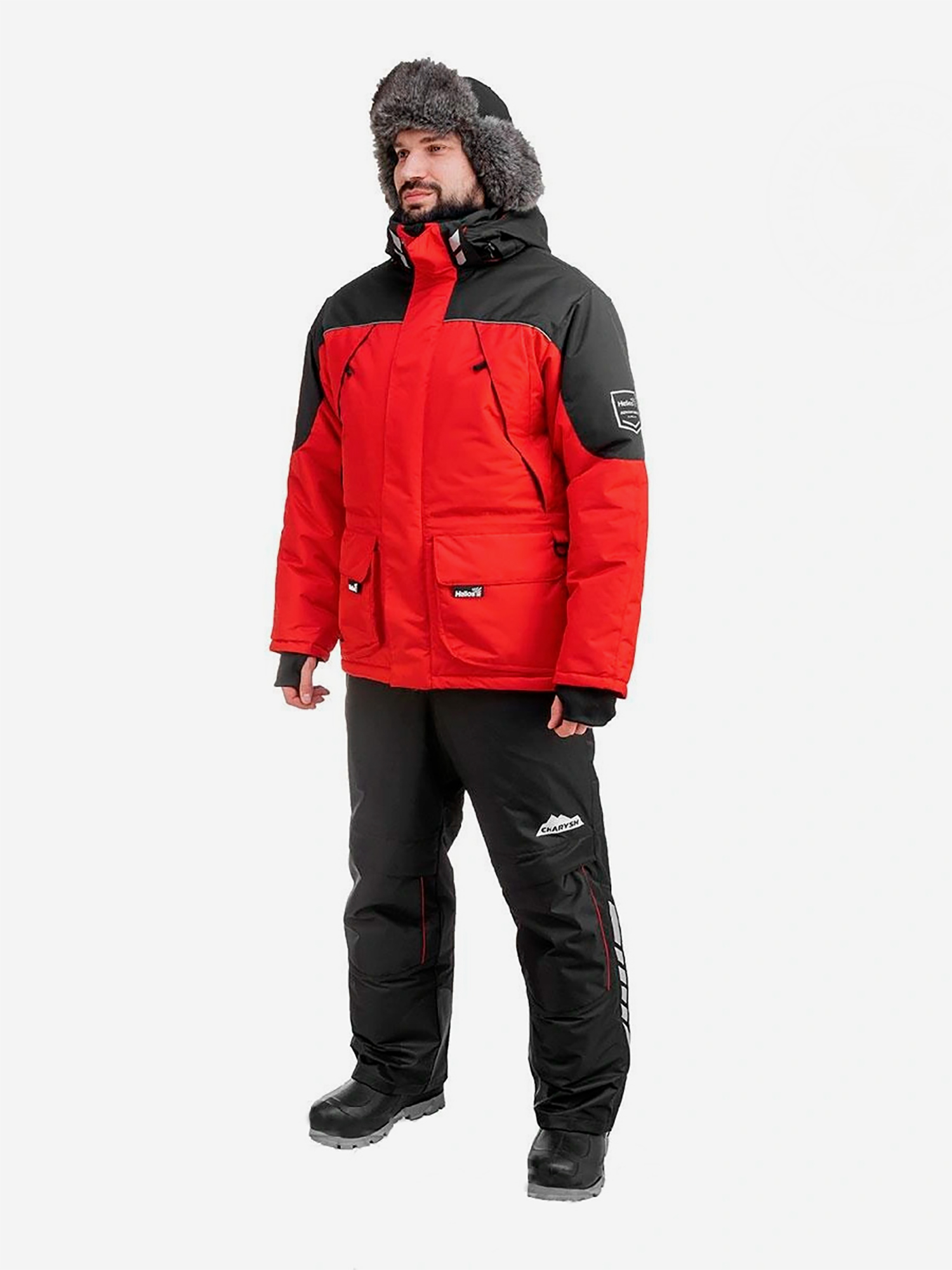 Изображение товара Зимний костюм Helios Чарыш Pro для рыбалки и охоты водонепроницаемый утепленный