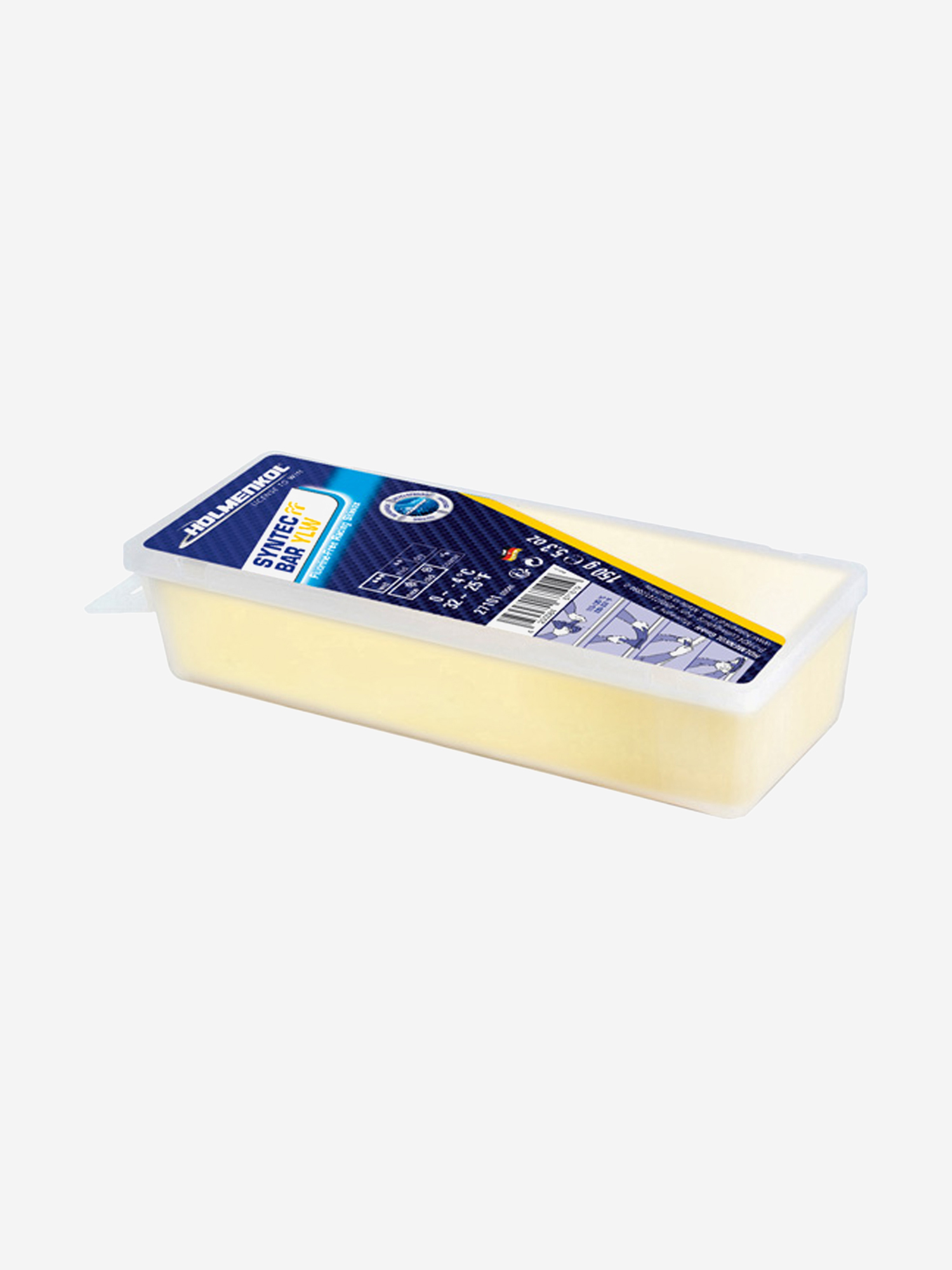 

Мазь скольжения Holmenkol Syntec FF, 150 г, Желтый