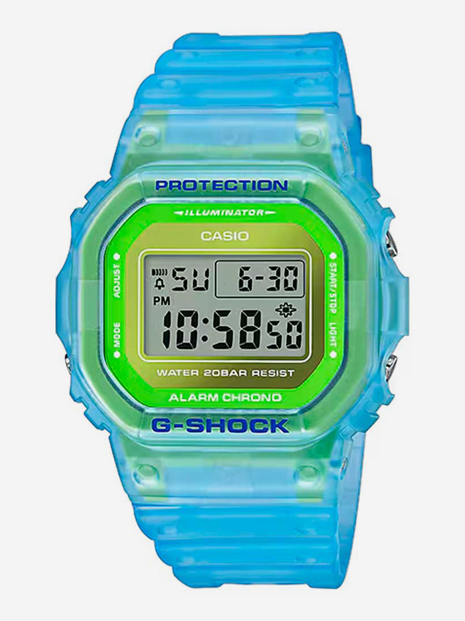 

Наручные часы Casio G-Shock DW-5600SL-2E, Голубой